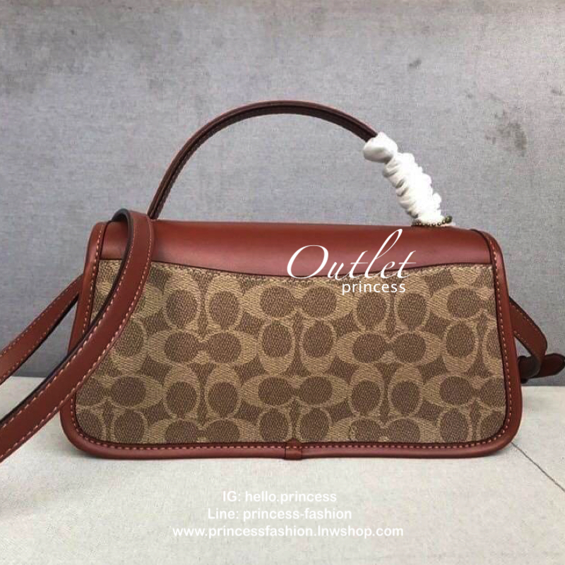 Coach Auth Coach 1941 Turnlock Clutch Crossbody Bag DETAILS