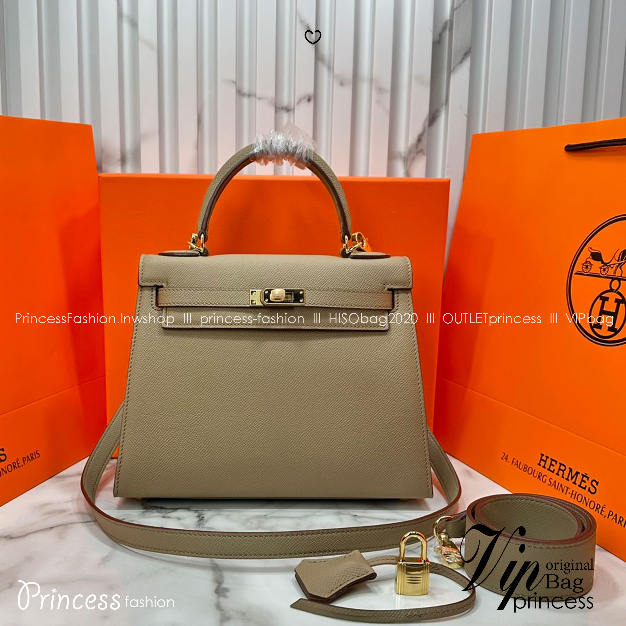 ORI หนังแท้ | Hermes Kelly 25cm กระเป๋าสะพายที่สุดแห่งหรูหราลัคชู นิยามของความสง่างามเหนือกาลเวลา แบรนด์เนมในฝัน งดงามดั่งเจ้าหญิง