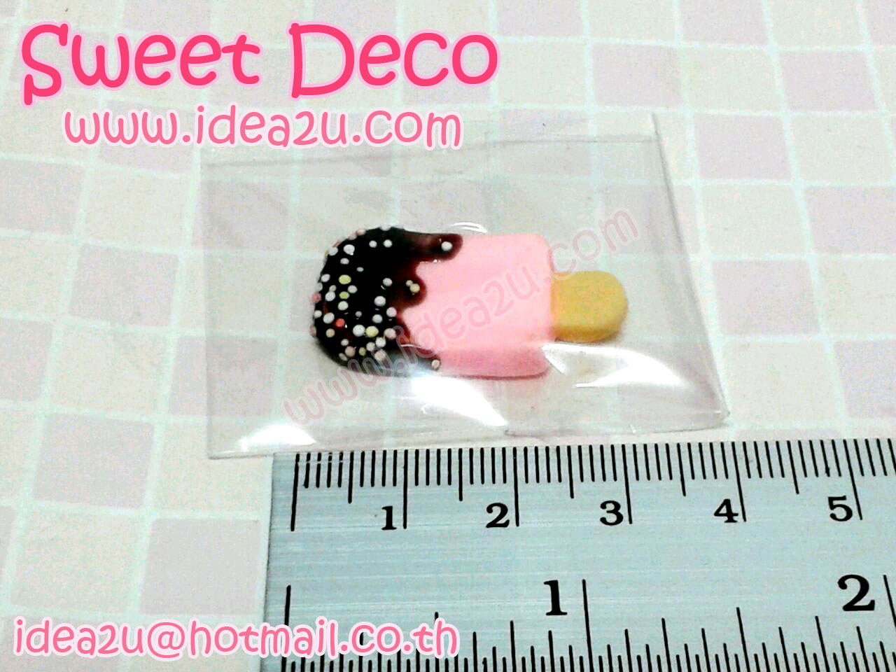 ไอศรีมแท่ง 3Cm คละแบบ เลือกแบบด้านใน
