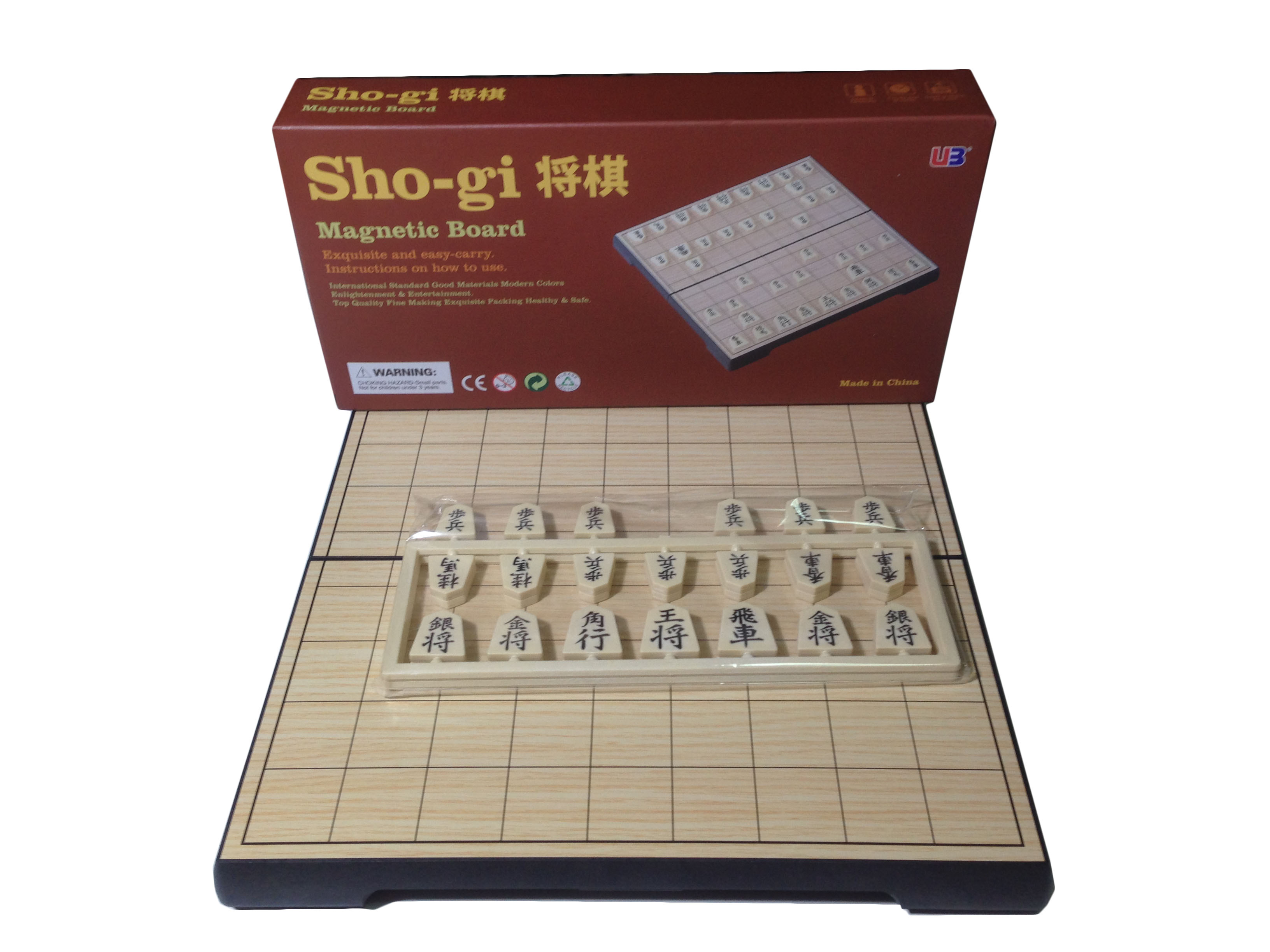 ชุดหมากรุกญี่ปุ่นโชกิกระดานแม่เหล็ก (Shogi)