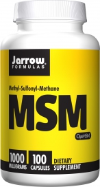 (Pre-order) Jarrow Formulas, MSM (Methyl-Sulfonyl-Methane Sulfur), 1000 mg, 100 Capsules