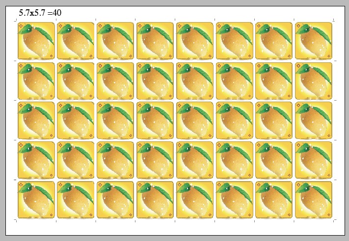 เลือกขนาดต่างๆที่นิยมปริ้น