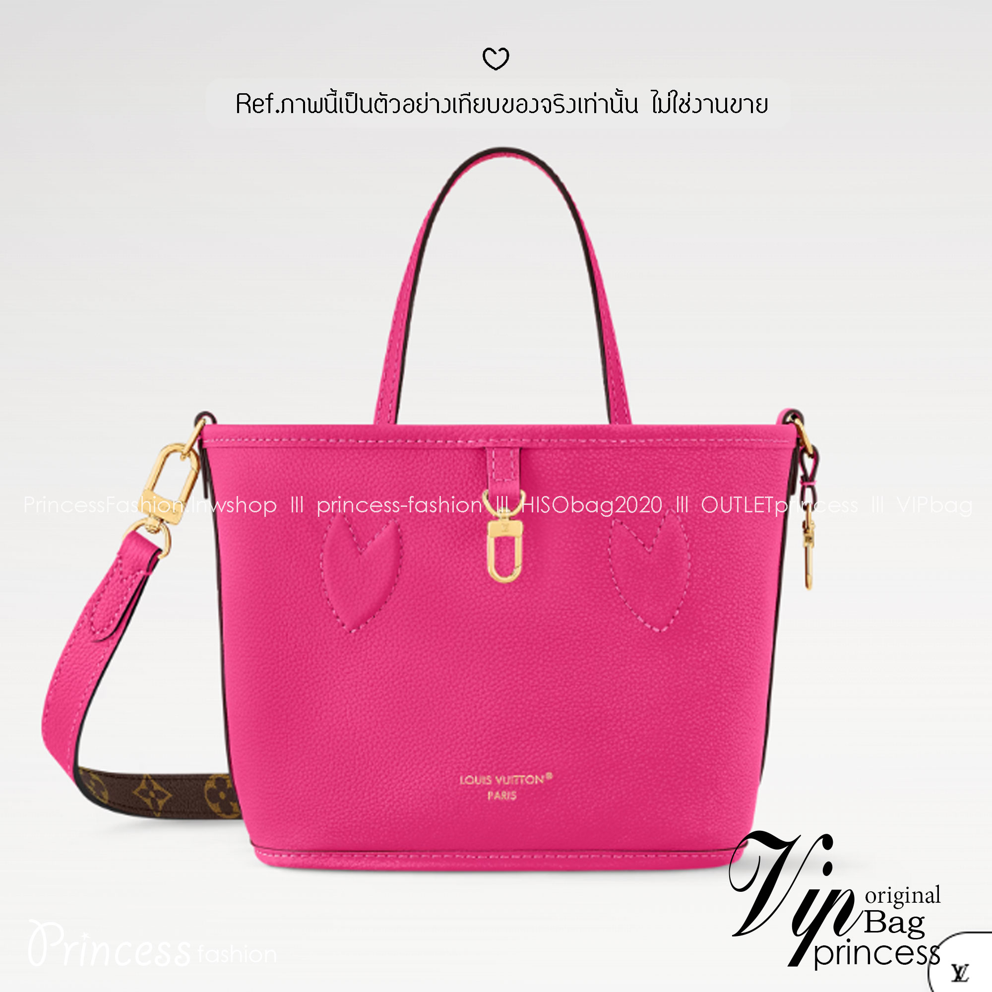 เกรดเทพ Top ORI | LV Neverfull Bandoulière Inside Out BB Bag กระเป๋าทรงโท้ทไซส์เล็ก พร้อมใบลูก กลับใช้งานได้ 2 ด้าน เกรดดีสุด หนังแท้ แคนวาสแท้