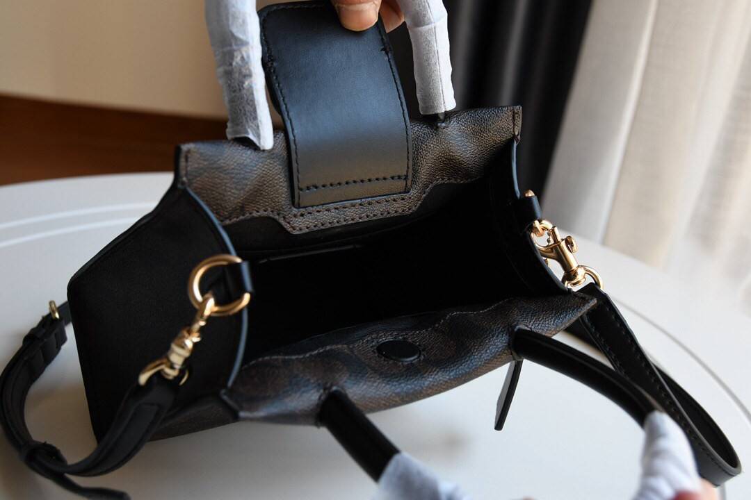 Coach Mini Cally Crossbody In Signature Canvas