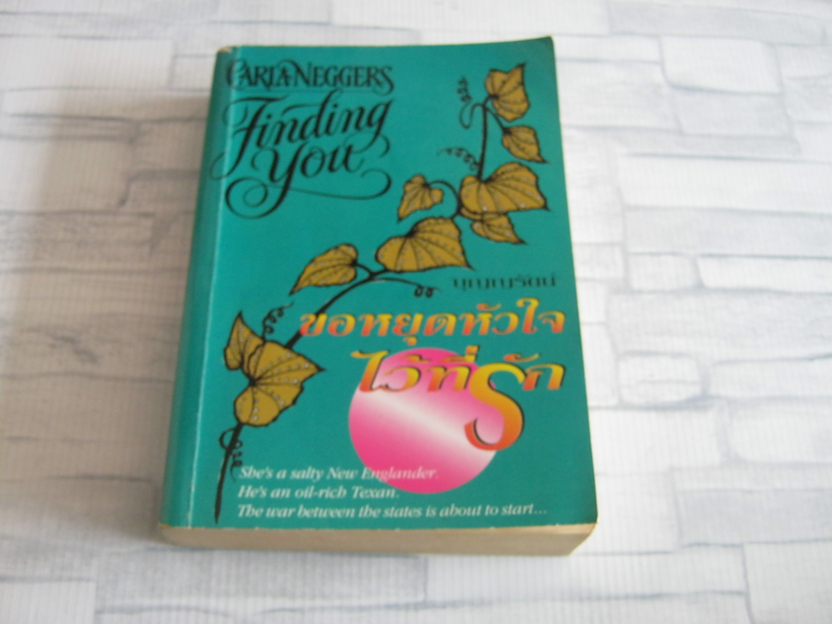 ขอหยุดหัวใจไว้ที่รัก (Finding You) Carla Neggers เขียน บุญญรัตน์ แปล***สินค้าหมด***