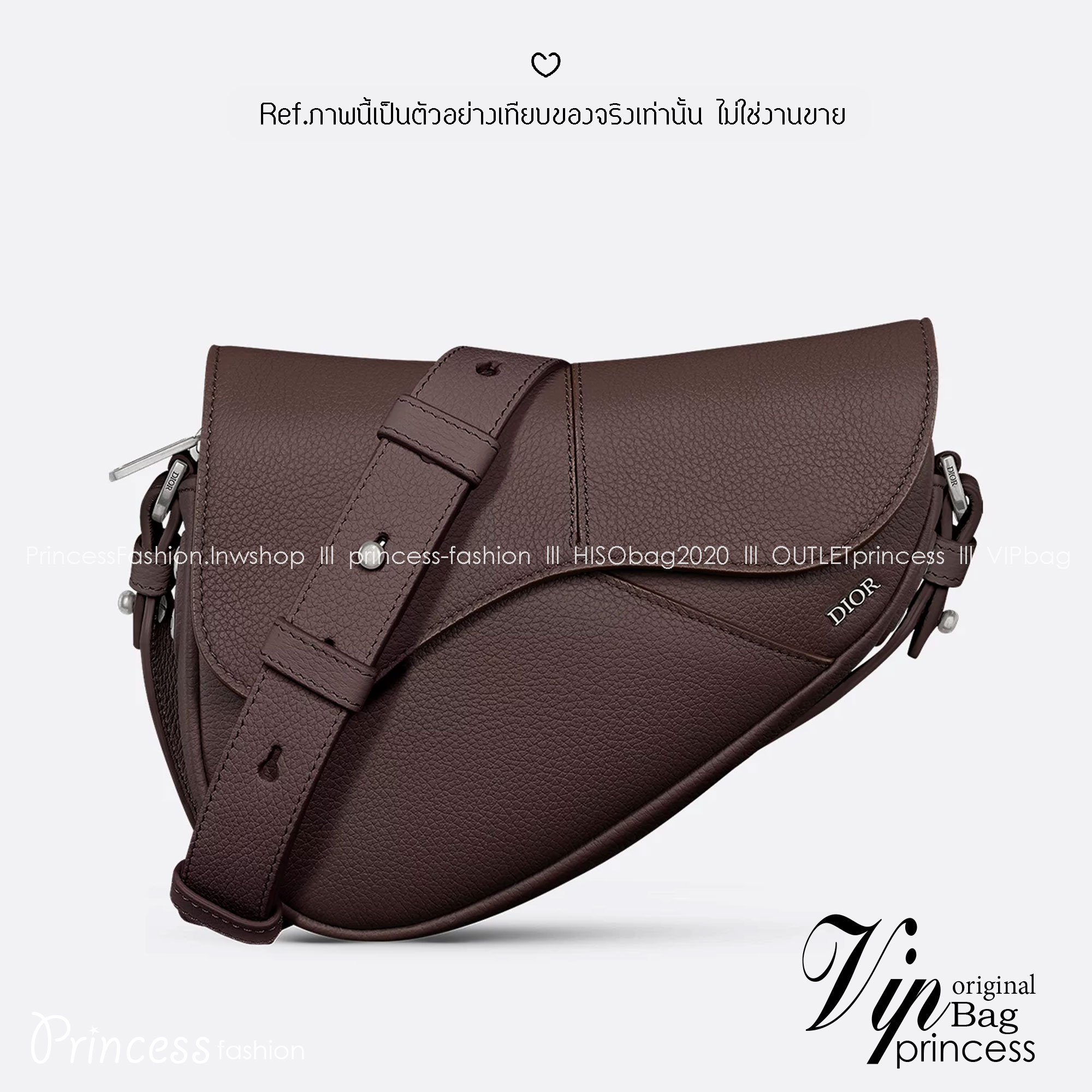 ORI หนังแท้ | DIOR Mini Saddle Bag Icons Leather black กระเป๋าสะพาย คาดอก เปิดตัวครั้งแรกในงานแฟชั่นโชว์ Summer 2025 ดีไซน์สุดไอคอนิกมาตีความใหม่ด้วยรูปทรงที่ทันสมัย หนังแท้ Icons