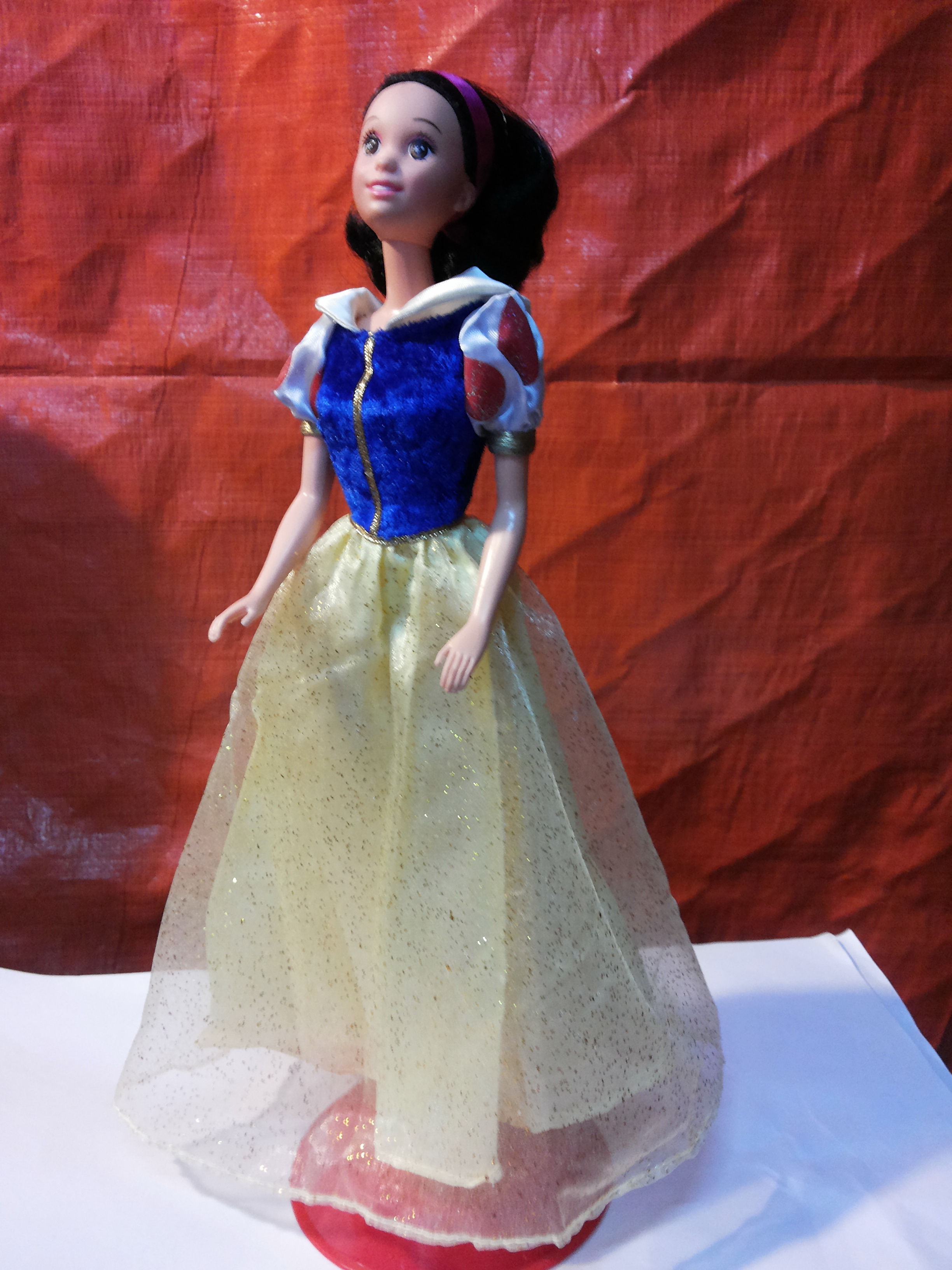 Barbie_Disney Princess_Snow White ตุ๊กตาบาร์บี้ดิสนีย์แท้มือสองสภาพดี