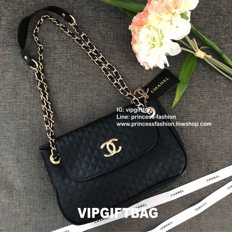 Vip Gift Premium Gift พรีเมี่ยมกิ๊ฟ แท้💯 กระเป๋า Chanel Quilted Shouler Bag with Tag