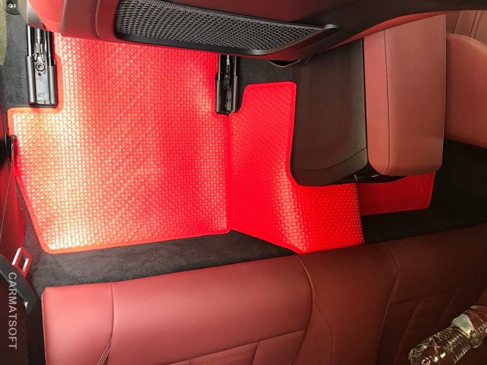 ยางปูพื้นรถยนต์ BMW SERIES 4 F32 / F33 ปี2013-17 พรมกระดุมเม็ดเล็ก เข้ารูป 5ชิ้น