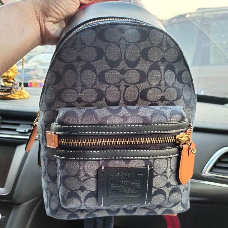 Coach Academy Pack In Signature Chambray