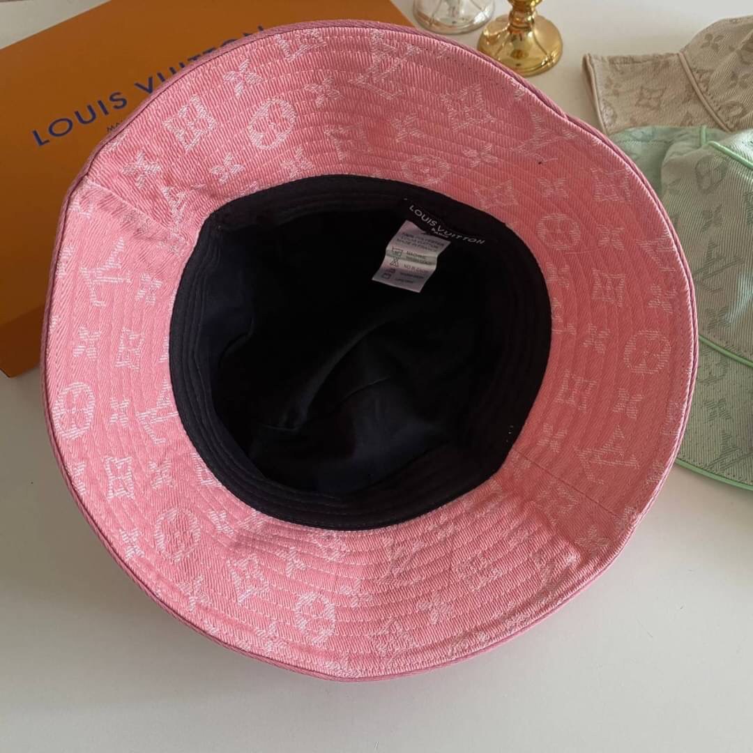 พรีเมี่ยมกิ๊ฟแท้ 100% 】พร้อมส่งที่ไทย!! ที่นี่ที่เดียว Louis Vuitton Bucket Hat 4colors สีพาสเทลสวยละมุนมากค่ะ มีจำนวนจำกัดนะคะ