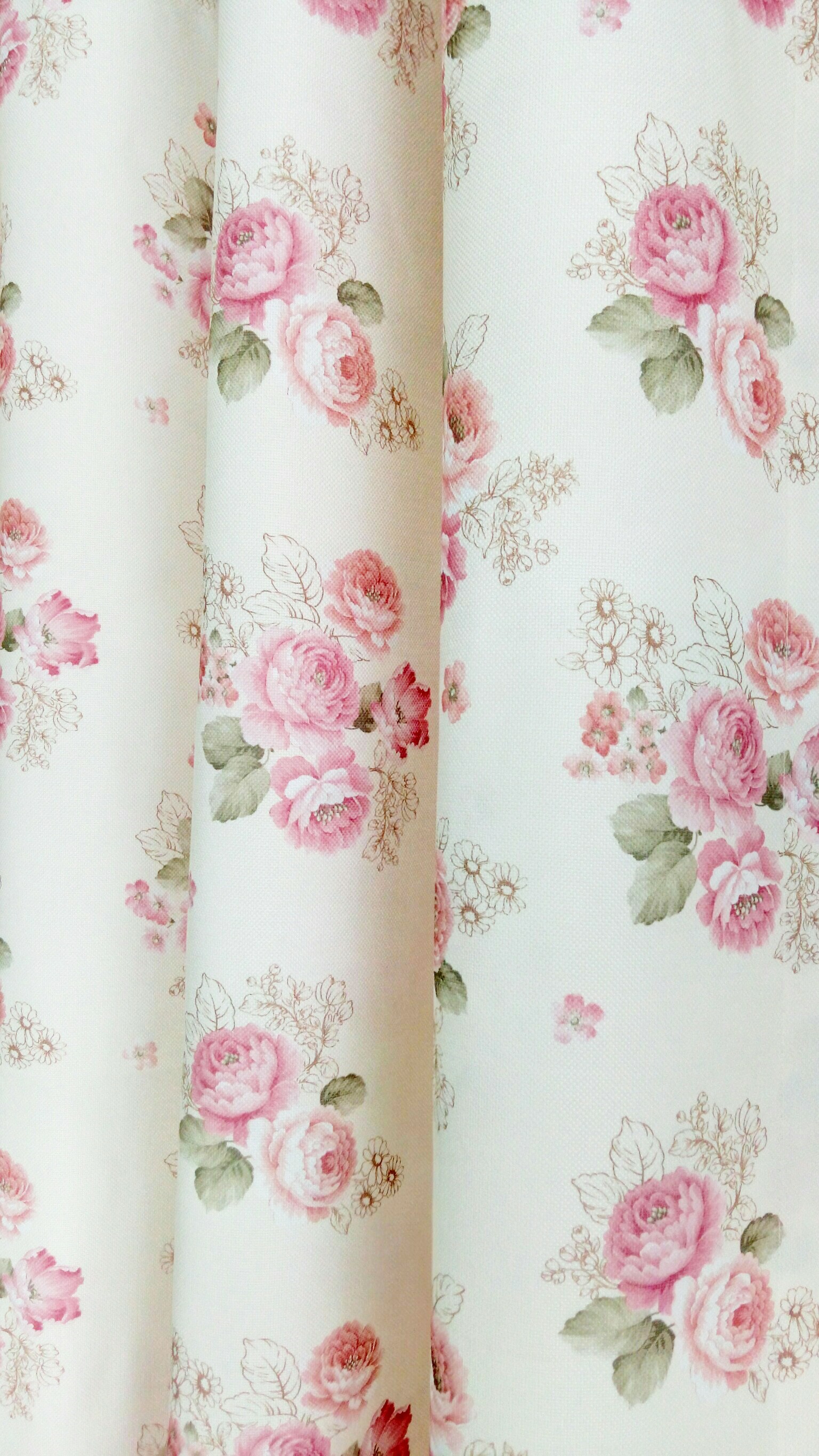ผ้าม่านก.270*ส.150ซม./ผืน รุ่นVintage สีโอรส