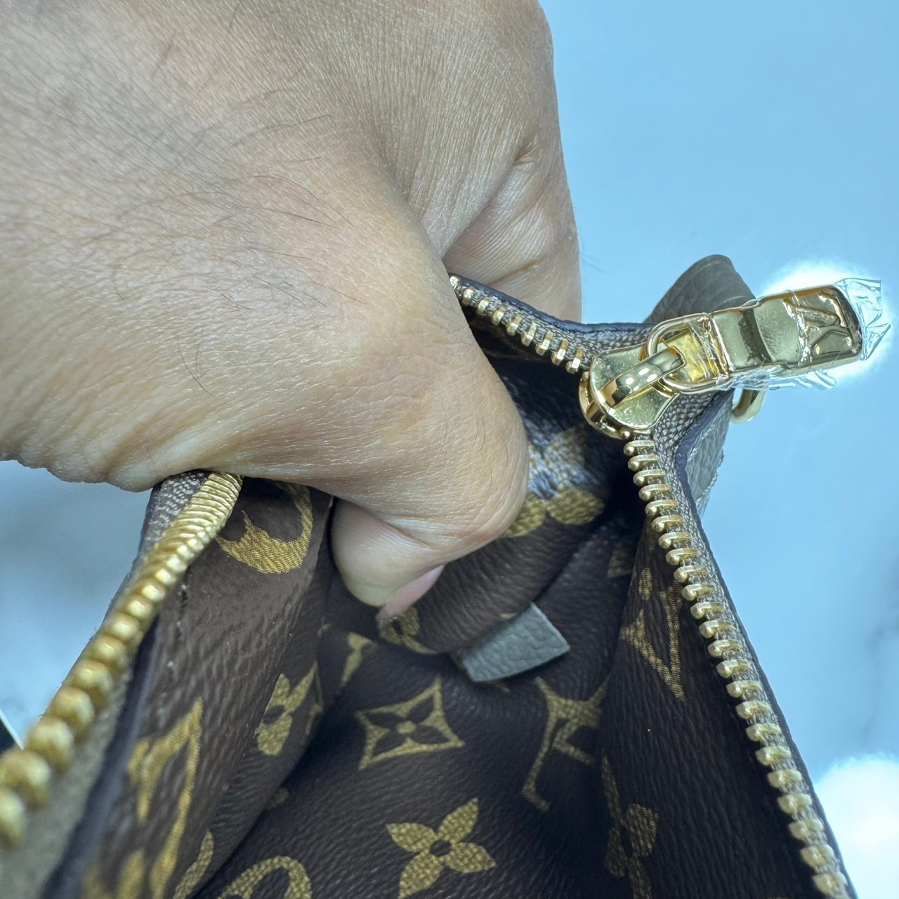 เกรดเทพ Top ORI | LV Neverfull Bandoulière Inside Out BB Bag กระเป๋าทรงโท้ทไซส์เล็ก พร้อมใบลูก กลับใช้งานได้ 2 ด้าน เกรดดีสุด หนังแท้ แคนวาสแท้