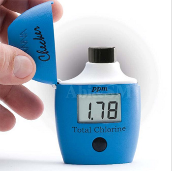 เครื่องวัดคลอรีน Hanna รุ่น HI701 วัดได้ทั้ง Free และ Total Chlorine ฟรี! reagent 1 กล่อง 25 ซอง