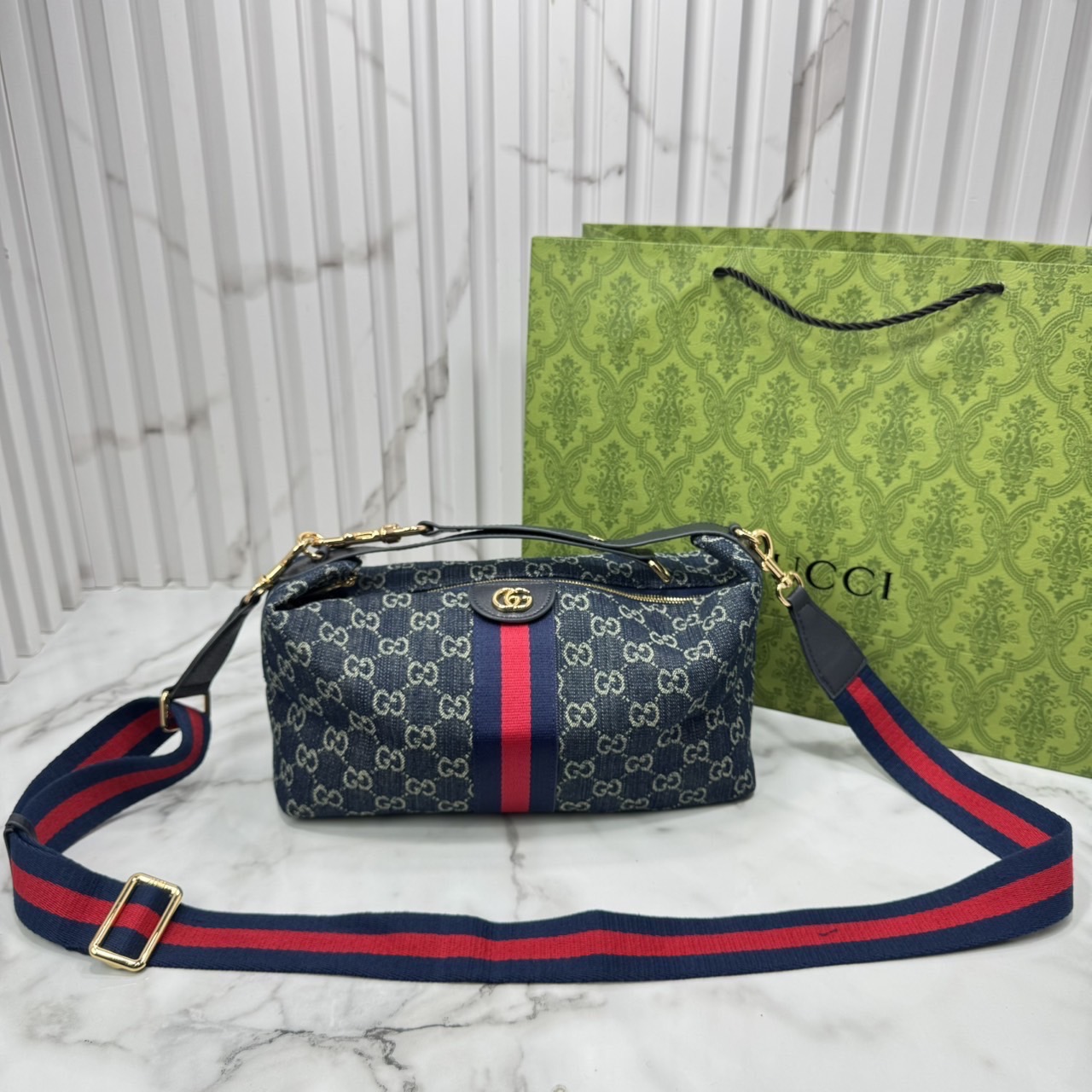 ORI หนังแท้ | GUCCI GG Ophidia Large Shoulder Bag / Gucci Hobo Bag ใหม่ล่าสุด จากเทศกาล Gucci Cruise 2026 กับกระเป๋าถือทรงโฮโบ พร้อมสายสะพาย ยังคงเป็นคอลเลคชั่นตัวเด่น สวยสะบัด! ดีไซน์ทรงยอดฮิตติดกระแสสุดๆ