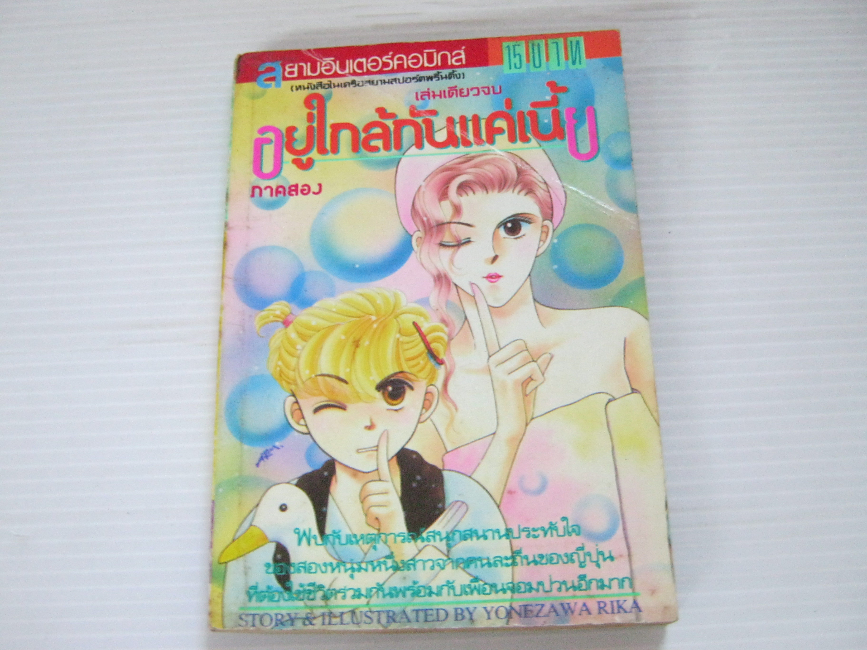 อยู่ใกล้กันแค่เนี้ย ภาค 2 เล่มเดียวจบ โยเนซาวา ริกะ เขียน