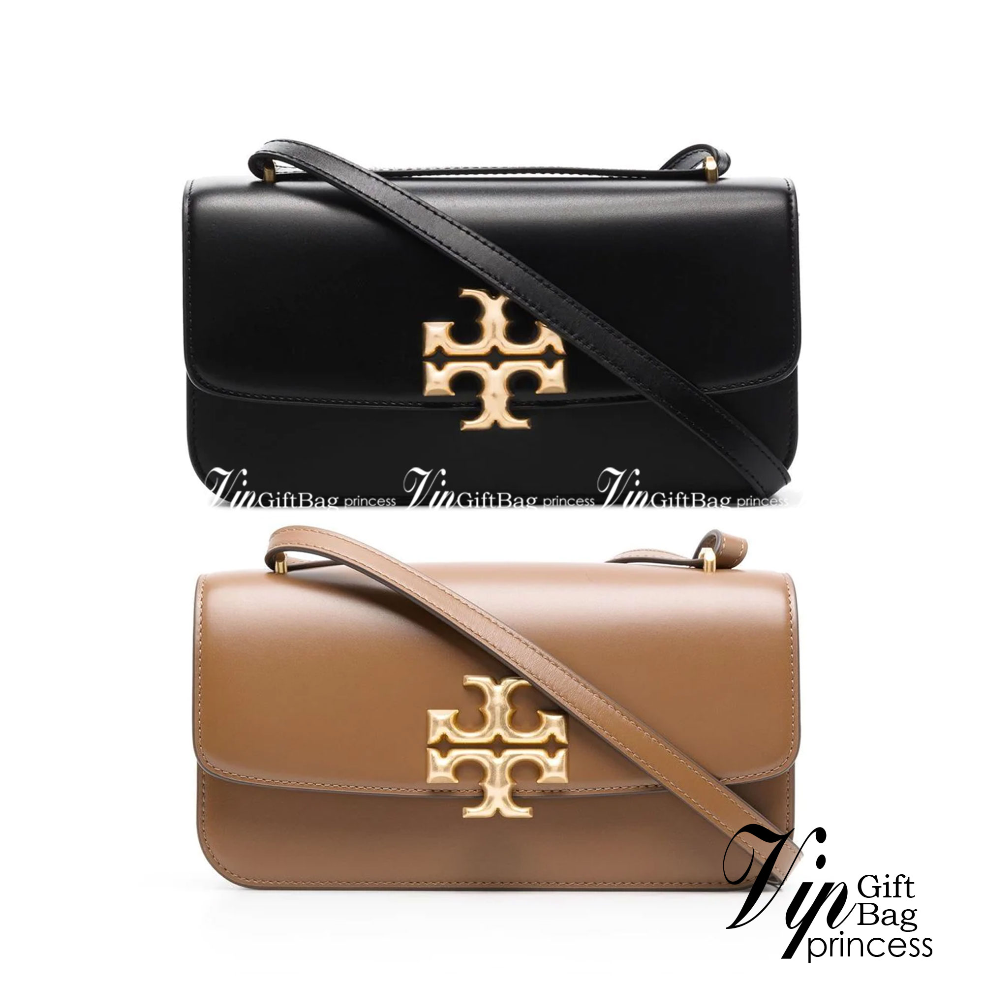 TORY BURCH ELEANOR CONVERTIBLE SHOULDER BAG ((89644)) รุ่นใหม่ สวยตามคนดังเซเลบกันเลยค่า! พร้อมส่ง ห้ามพลาดก่อนหมด ต้องมีติดตัวสักใบค่า กระเป๋าหิ้ว//คล้องไหล่ หรือสะพายข้างได้ หนังแท้เรียบ ผิวลื่น หรูมากๆสำหรับรุ่นนี้ เปิด-ปิดกระเป๋าแบบแม่เหล็กโลโก้แบรนด์