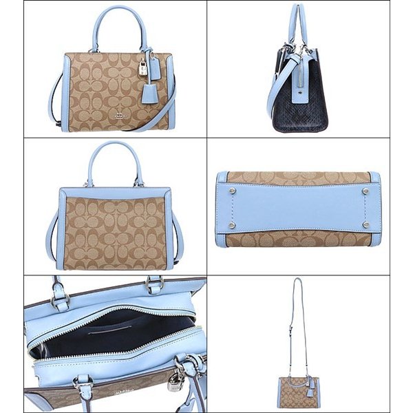 COACH ZOE CARRYALL IN SIGNATURE CANVAS เดอะเบสท์แห่งปี ต้องยกให้พี่คนสวยใบนี้เลย!! รุ่นที่สาวๆตามหา หายากอีกหนึ่ง กระเป๋าถือ/สะพายทรงสวย คลาสสิค ใบใหญ่จุคุ้ม มีดีเทลน่ารักๆที่แม่กุญแจ สามารถล็อคหัวซิปได้ กุญแจซ่อนในพวงหนังห้อยก็น่ารักไปอีก ภายในโล่งกว้าง 