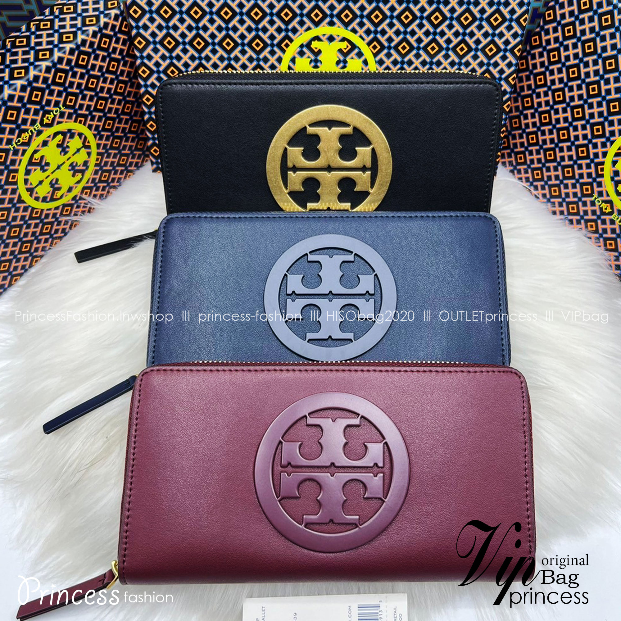 Tory Burch Charlie Zip Continental Wallet / Tory Wallet พร้อมส่ง กระเป๋าสตางค์ใบยาวสุดคลาสสิก ยังความเรียบหรูดูแพงด้วยโลโก้ด้านหน้า เป็นกระเป๋าสตางค์ทรงยาว ที่สามารถใส่บัตรได้หลายใบ