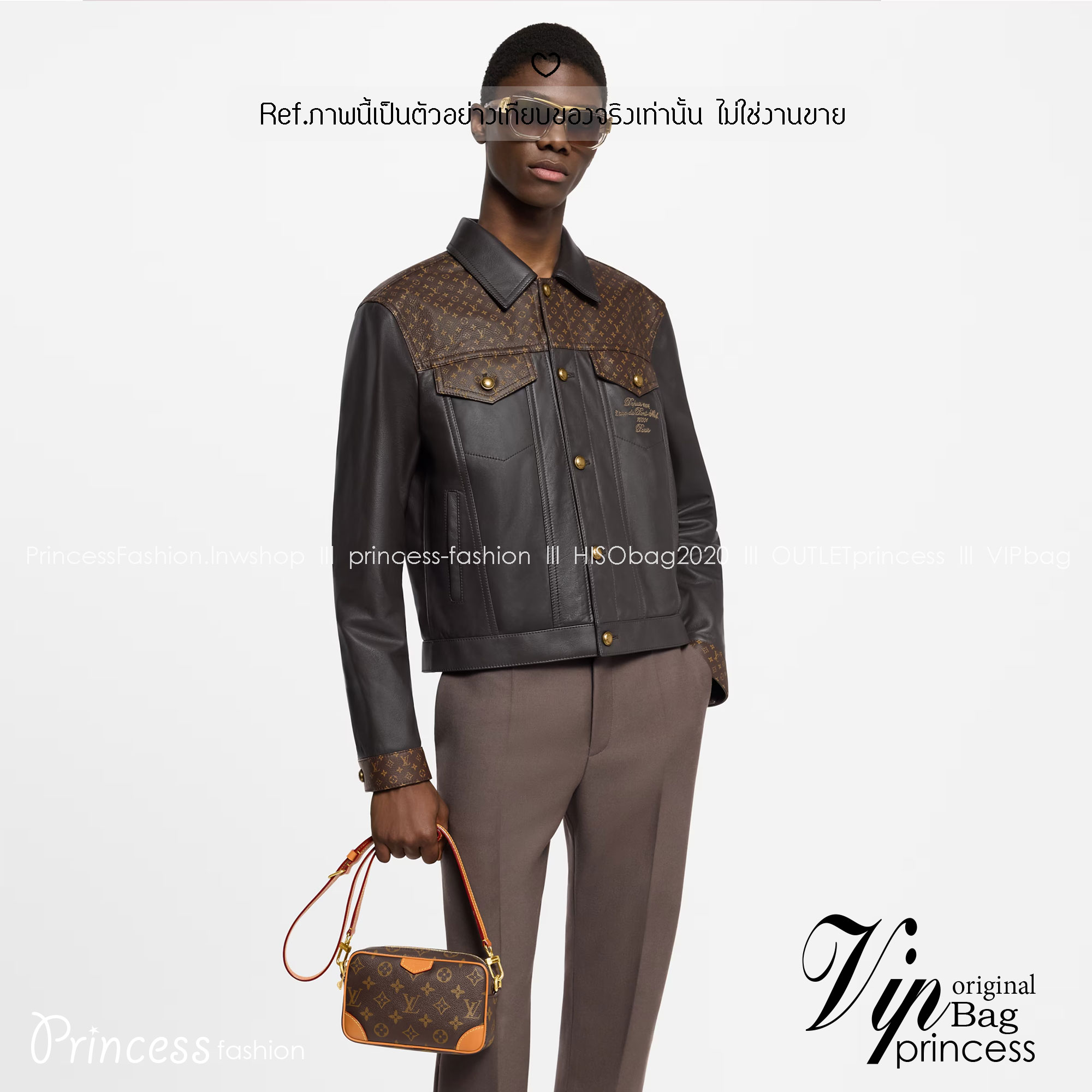 ORI หนังแท้ | LV Trocadéro Wearable Wallet Monogram Canvas 20cm กระเป๋าสะพายทรงแมสเซ็นเจอร์ดีไซน์ใช้เป็นกระเป๋าสตางค์ได้ ขนาดกำลังสวยกะทัดรัด คลาสสิคหรูหราคล่องตัว