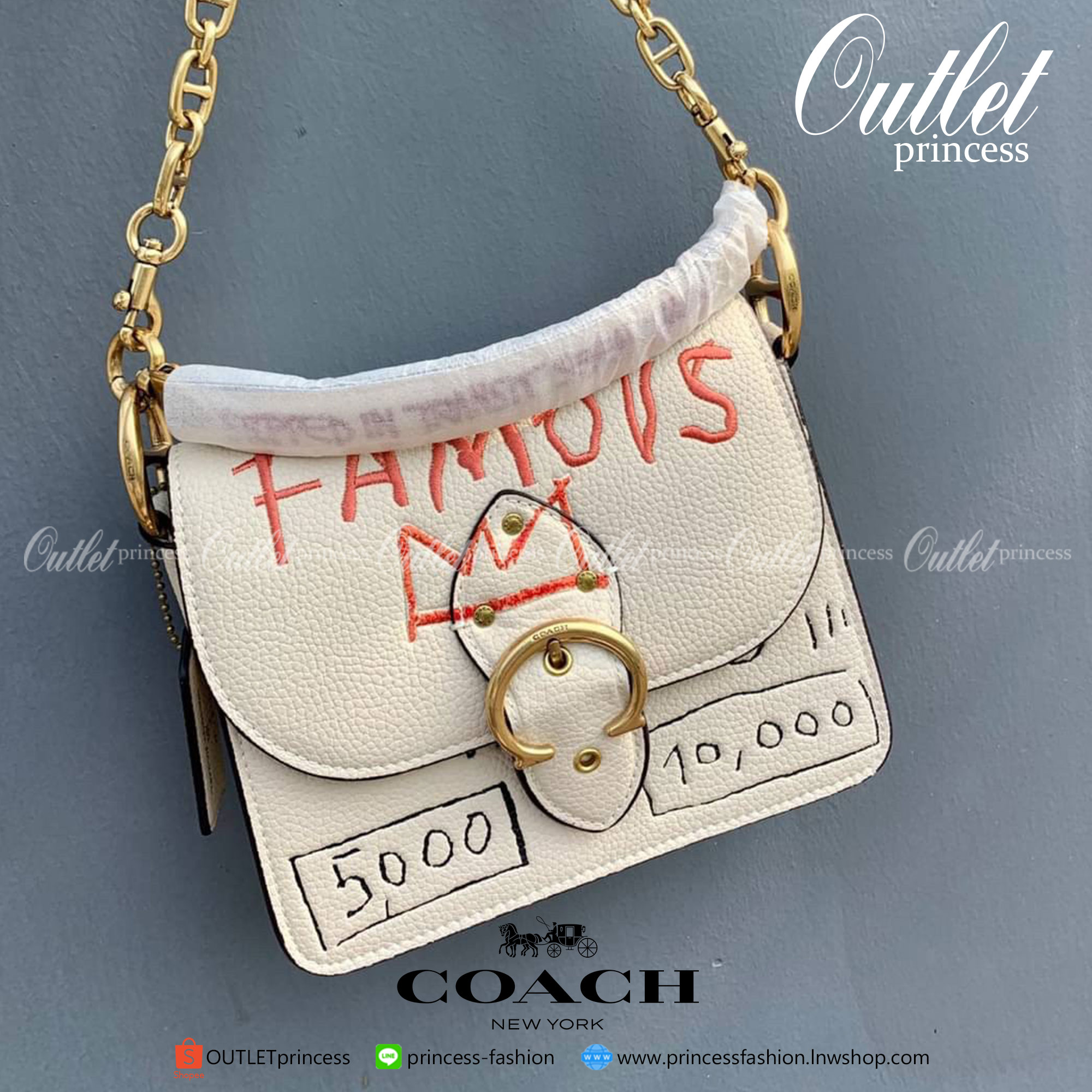 LIMITED EDITION COACH X JEAN-MICHEL BASQUIAT BEAT พร้อมส่งที่ไทย! ผลงานจากศิลปินระดับโลก