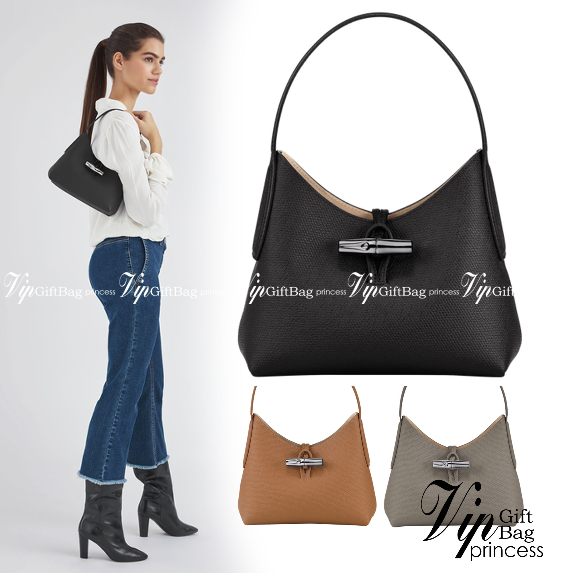 Longchamp ROSEAU Sac porté épaule XS กระเป๋าสะพายไหล่ซึ่งเป็นหนึ่งในแฟชั่นไอเทมที่สาว ๆ ส่วนใหญ่จะต้องมีไว้ใช้งานกันอย่างน้อยคนละหนึ่งใบแน่นอน ใช้งานสะดวก คล่องตัว ทั้งยังมีดีไซน์ให้เลือกหลากหลายตั้งแต่แบบหรูหรา น่ารักสดใส ไปจนถึงเรียบโก้ ให้คุณเลือกหยิบม