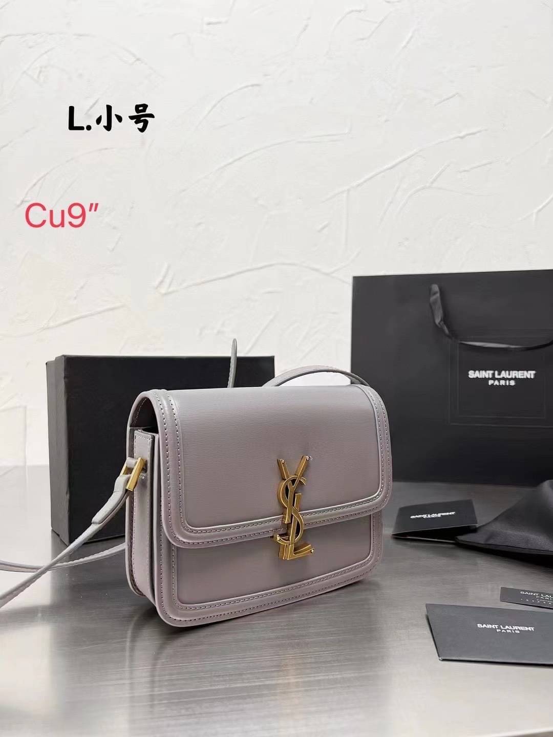 YSL Solferino Leather Shoulder Bag 9" คอลเล็คชั่นน้องโรเซ่ ROSE BP ที่สุดแห่งความคลาสสิก หนังสวยมาก กระเป๋าสะพายรุ่นที่สาวๆ ทุกคนควรมีติดตู้