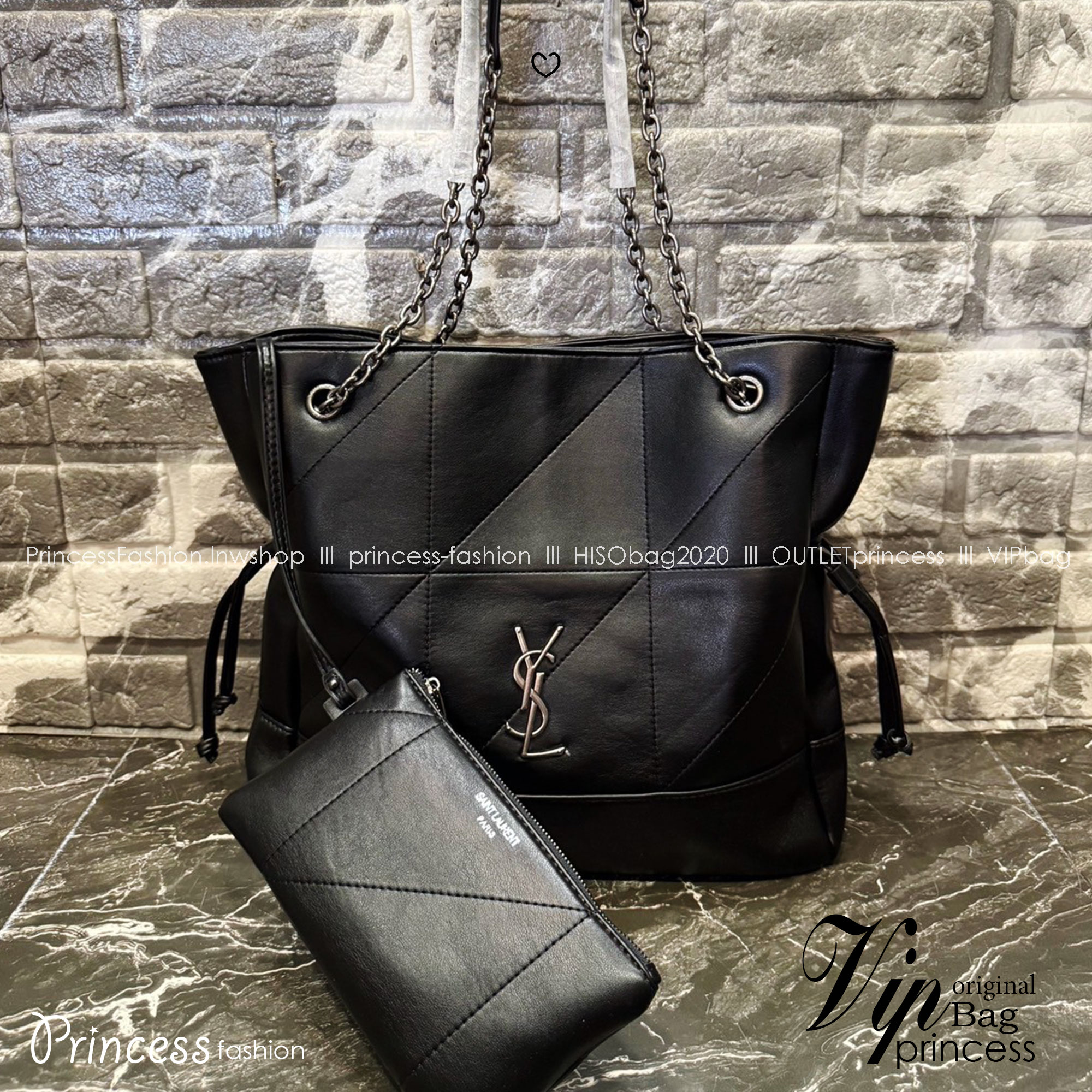 YSL Jamie shopping bag กระเป๋าสะพายทรงโท้ทใบใหญ่ เรียบหรู ดูปัง ดูแพง สีสวยคลาสสิคตัดกับอะไหล่สีทองได้อย่างลงตัว