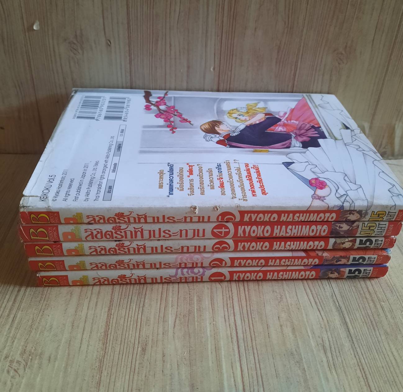 ลิขิตรักฟ้าประทาน ครบชุด 5 เล่มจบ