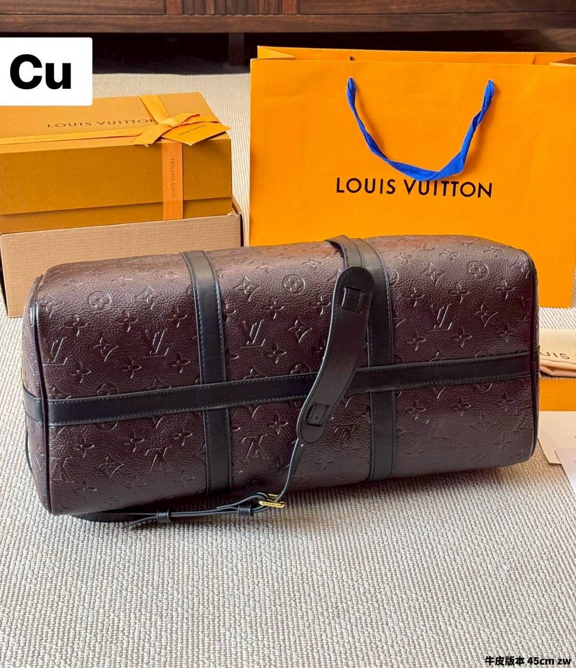 LV Keepall Bandoulière 45 Autres Cuirs Monogram / LV Travel Bag กระเป๋าสะพายเดินทางใบใหญ่ สีใหม่ล่าสุด โทนม่วงโดดเด่นสุดคลาสสิค ด้วยดีเทลความเป็นเอกลักษณ์ เรียบแต่หรู