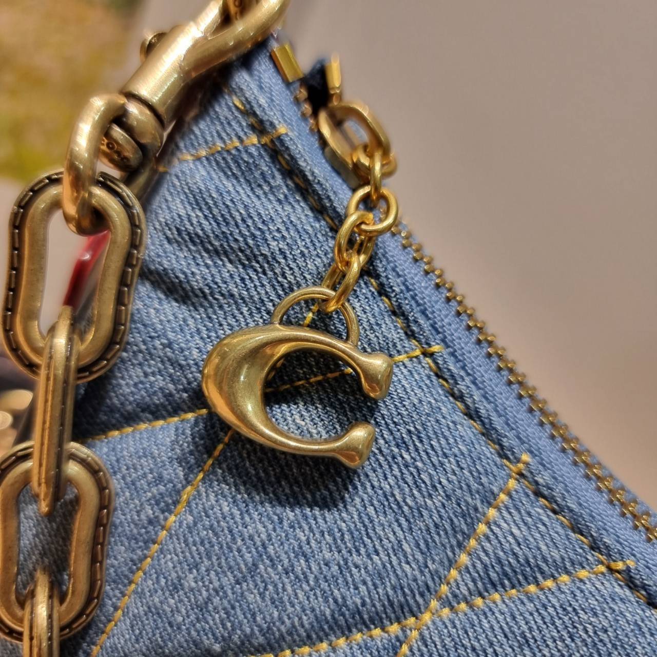 พร้อมส่ง 4 สี COACH CP148 MIRA SHOULDER BAG WITH PILLOW QUILTING กระเป๋าสะพายดีไซน์สวย 🧡 เกรดท็อปออริจินอล 1:1 สลับแท้ เกรดดีสุด ใช้งานต่างประเทศได้