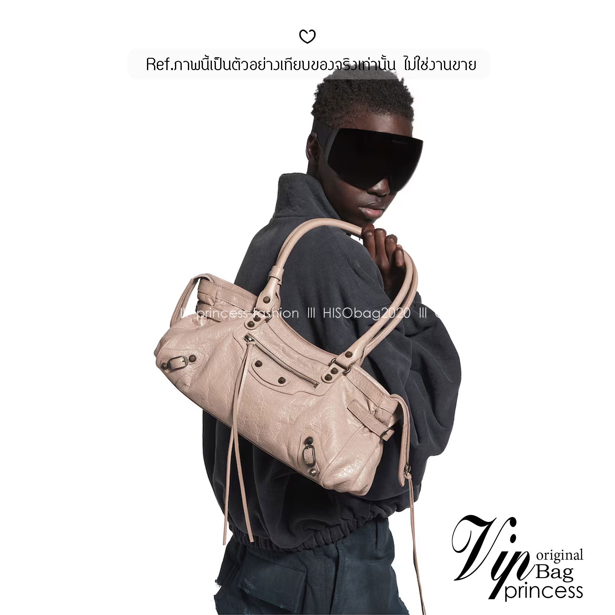 ORI หนังแท้ | Balenciaga Le City Bag East-west Bag กระเป๋าถือ/สะพายข้างทรงยาวดีไซน์โดดเด่นสวยเท่ล้ำสมัย ที่สุดแห่งความไอคอนิกไม่เหมือนใคร มีกิมมิคและลูกเล่นแพรวพราว