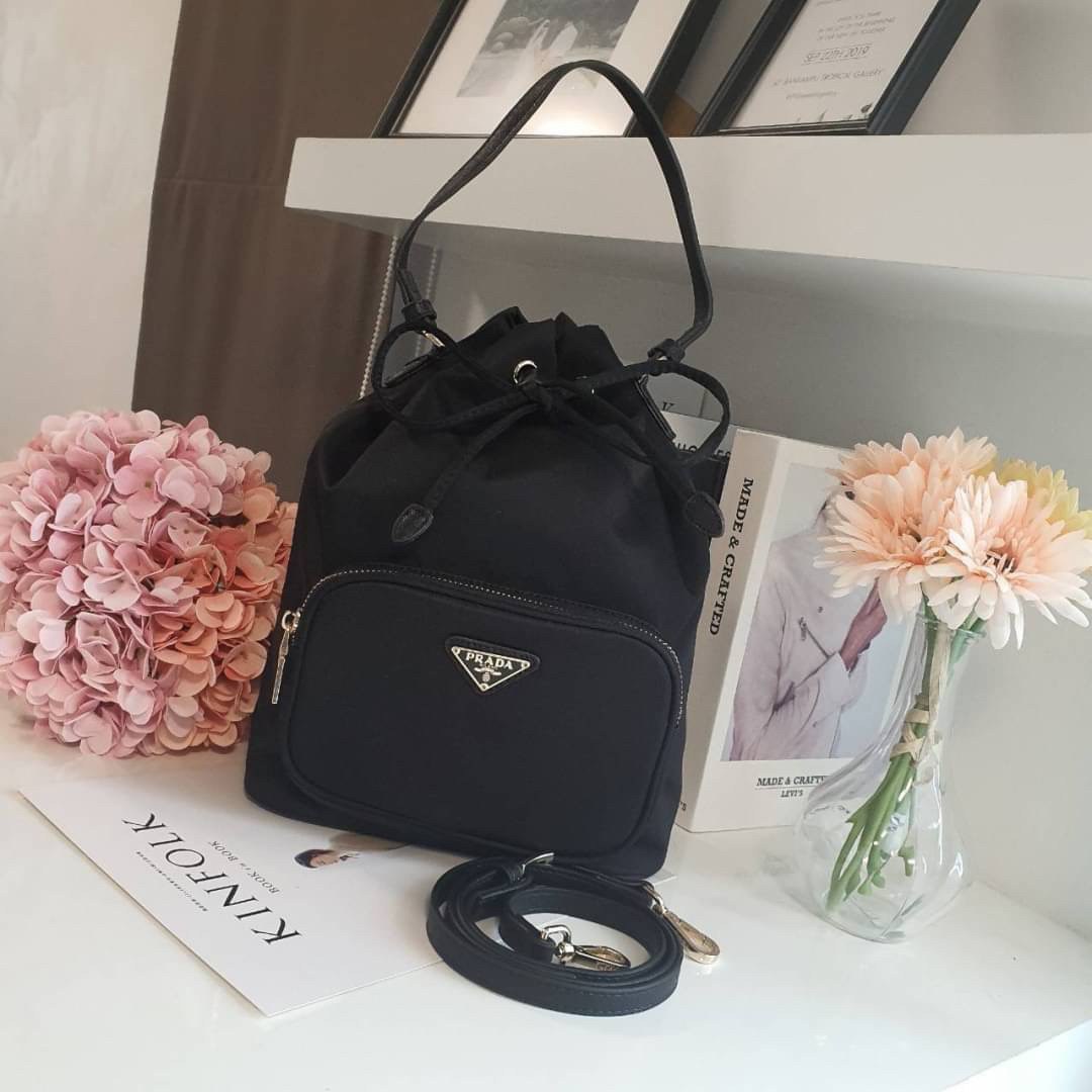 Size Normal ทรงขนมจีบใหญ่ งานพรีเมี่ยมกิ้ฟแท้ จากเคาเตอร์ต่างประเทศ จากแบรนด์ PRADA