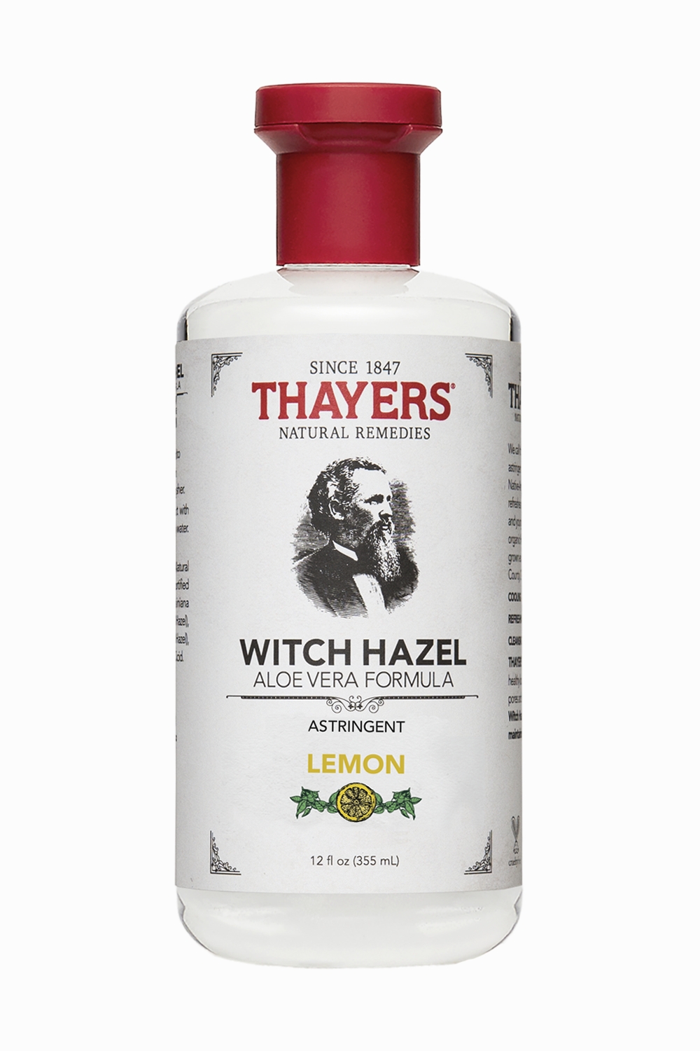 (Pre-order) Thayers Lemon Witch Hazel with Organic Aloe Vera Formula Astringent 12 oz (355 ml)