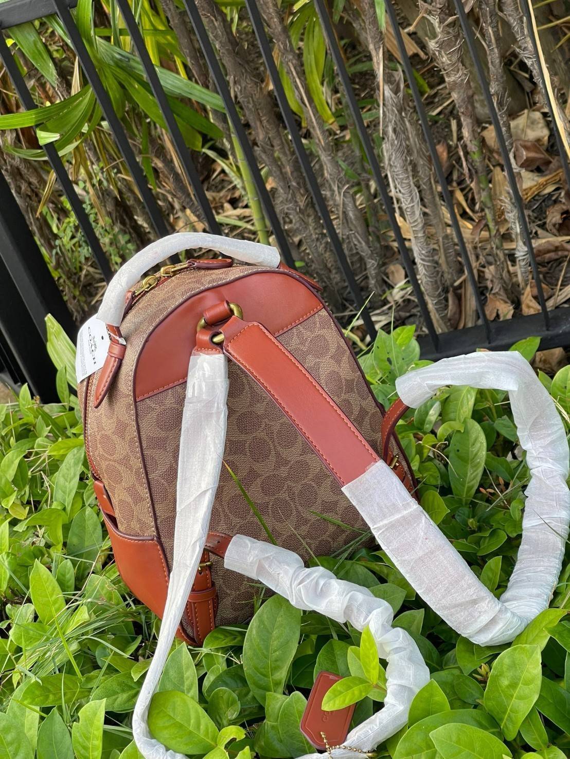 Coach Campus Backpack In Signature (Small) สาว ๆ คนไหนที่ชอบพกของเยอะและต้องการกระเป๋าที่ให้ความคล่องตัว ทะมัดทะแมง ใบนี้แนะนำเลยคะ ขนาดกำลังดี มีความหรูหราตามสไตล์ของ Coach ด้วยผ้าแคนวาสพิมพ์ลายเอกลักษณ์ของแบรนด์ มาพร้อมกับช่องซิปด้านหน้า เหมาะสำหรับจัดเ