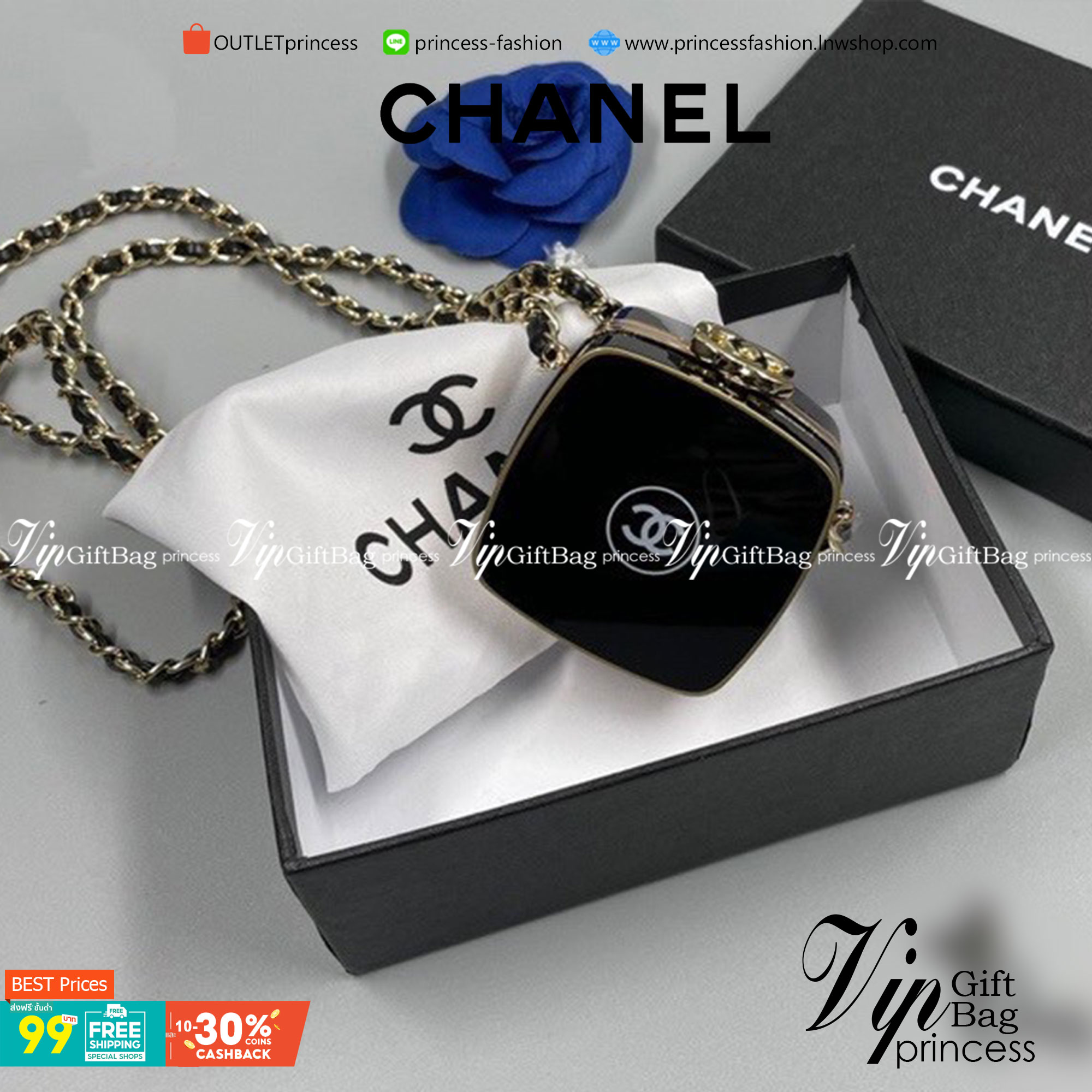 VIP 】CHANEL MINI BAG VIP GIFT WITH PURCHAS-GWP น้องคนสวยมาใหม่จ้า รุ่นใหม่กริ๊บ!!ละมุนคุณหนูต้องมาแล้วแหละ ไซส์มินิน่ารักมากค่ะ มาพร้อมสายสะพายนาวครอสบอดี้ อะไหล่สีทอง ใบนี้สาวๆต้องมีน้า ได้สวยก่อนใคร ต้องจัดแล้วจ้า งานจริงสวยน่าใช้ Chanel mini นาทีนี้กำล