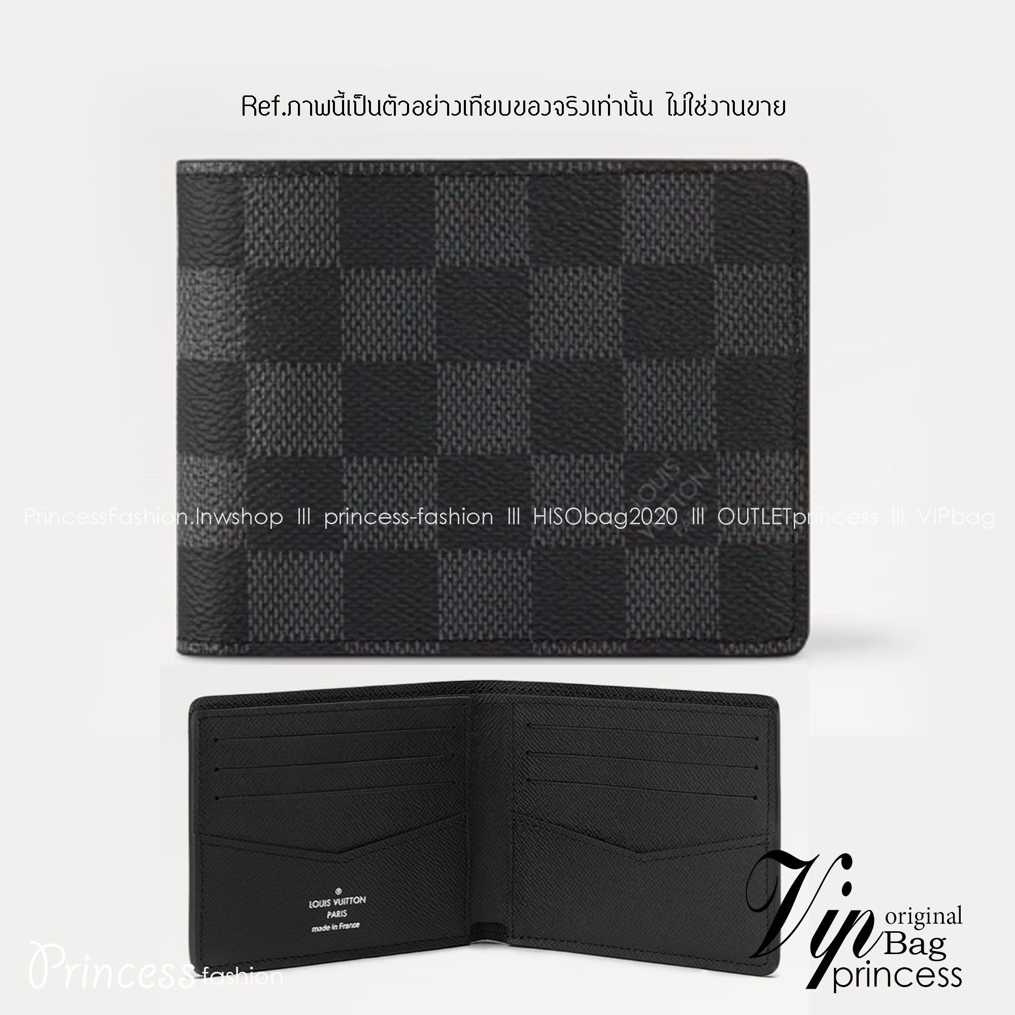 พร้อมส่ง 10 แบบ LV WALLET MEN COMPACT / LV MULTIPLE WALLET / SLENDER WALLET / AMERIGO WALLET กระเป๋าสตางค์หนังแท้ เกรดท็อปออริ เกรดดีสุด 1:1 ใช้งานต่างประเทศได้