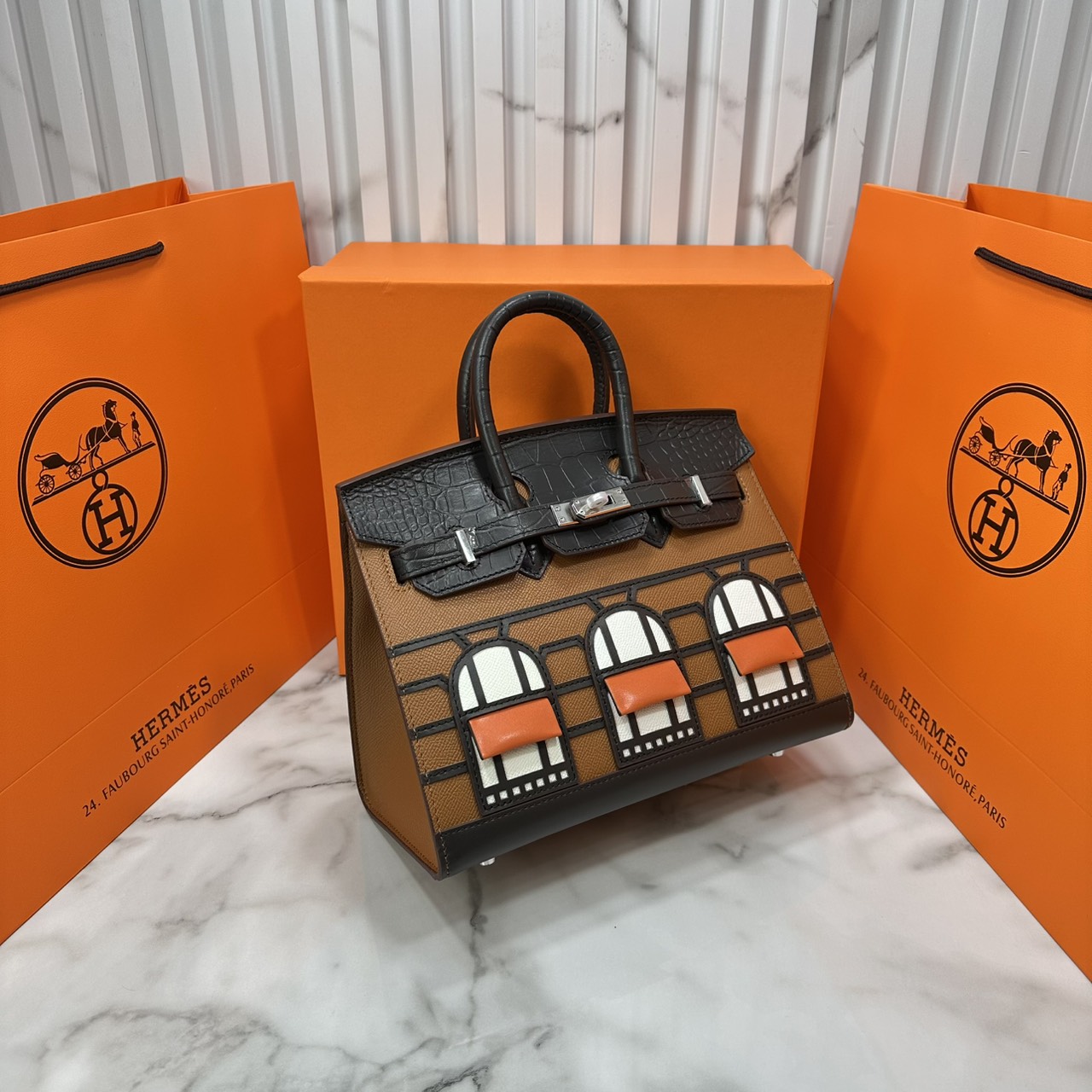 ORI หนังแท้ | Hermes Birkin Bag Faubourg 25cm รุ่นลิมิเต็ด กระเป๋าสะพายที่สุดแห่งหรูหราลัคชู นิยามของความสง่างามเหนือกาลเวลา แบรนด์เนมในฝัน งดงามดั่งเจ้าหญิง