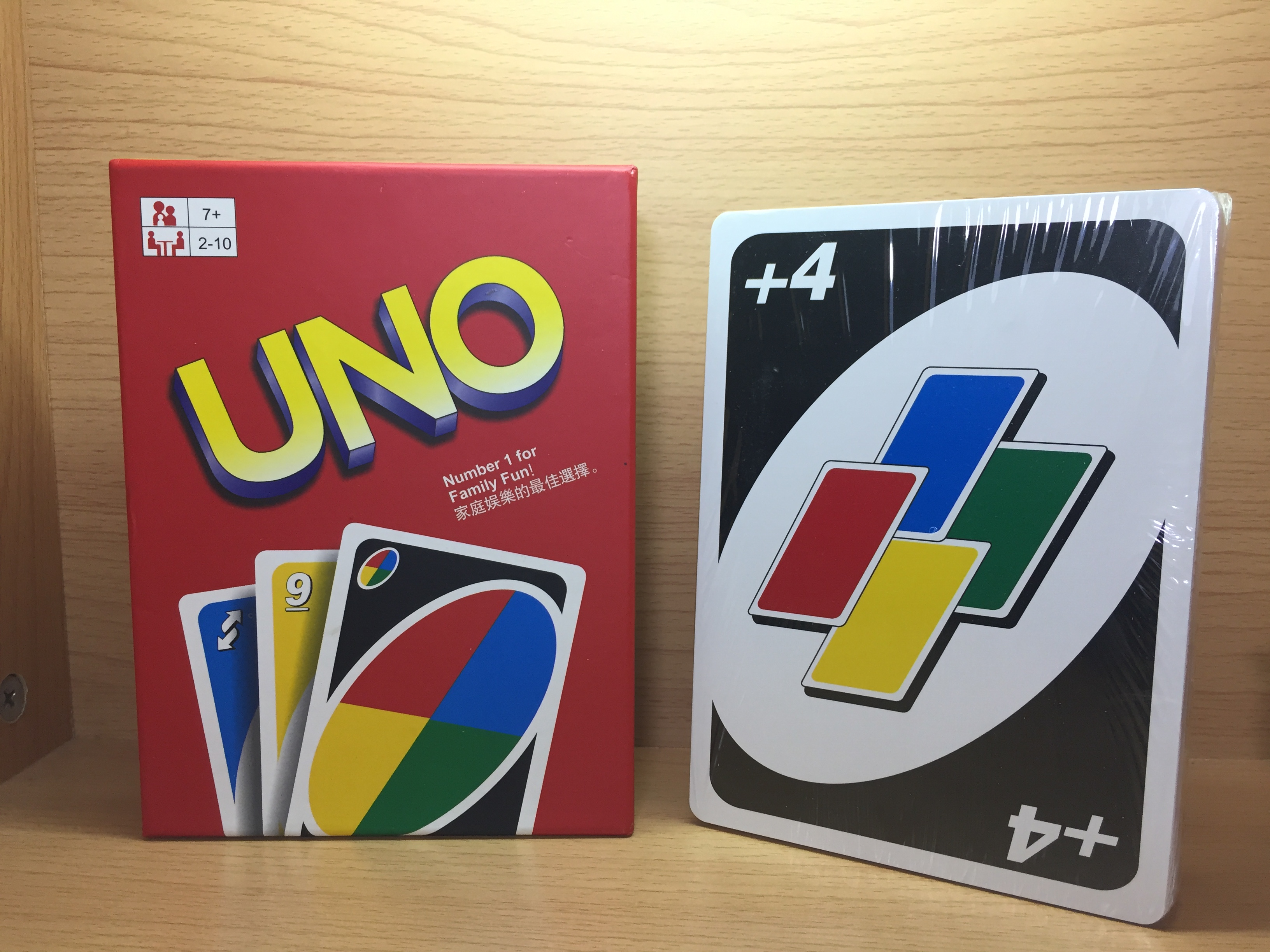 UNO อูโน่เกมต่อสีและอักษร(ไซส์จัมโบ้)