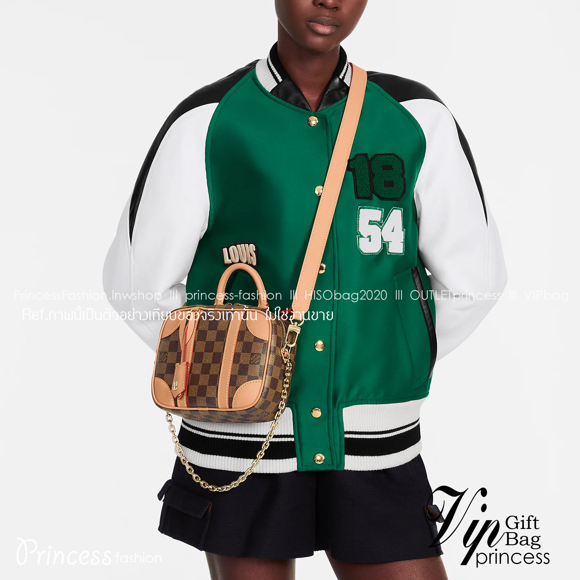 LV Valisette Souple BB Damier Ebene / LV Vanity Bag เกรดออริจินอล ใช้งานต่างประเทศได้ พร้อมส่งที่ไทย กระเป๋าถือทรงสวย ขนาดกะทัดรัดที่ได้แรงบันดาลใจมาจากกระเป๋าเดินทางสไตล์วินเทจ