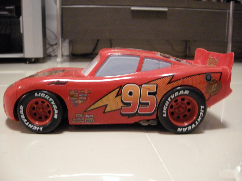 Fast Talkin' Lightning McQueen - Disney Cars ของเล่นมือสอง