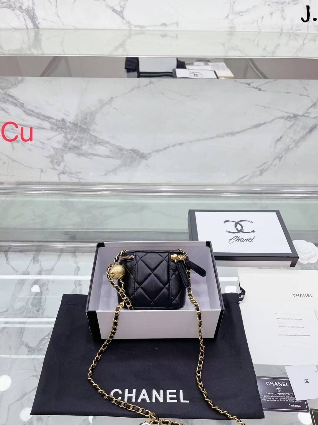 Chanel Pearl Crush Mini Vanity / Chanel Vanity crossbody bag กระเป๋าทรงกล่องใบเล็กน่ารัก งานหนังสวย ตอบโจทย์และครองใจสาวๆ ได้อย่างแท้จริง