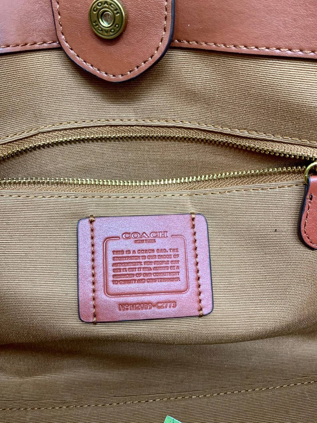 COACH Field Tote 30 in Canvas & Leather LIMITED EDITION COACH X HBC COLLECTION