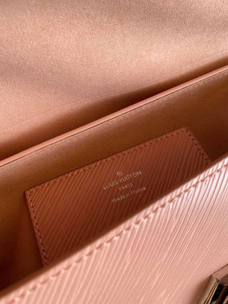 VIP 】หนังแท้ LOUIS VUITTON Epi Twist Shoulder Bag MM 4 สี พร้อมส่งที่ไทย