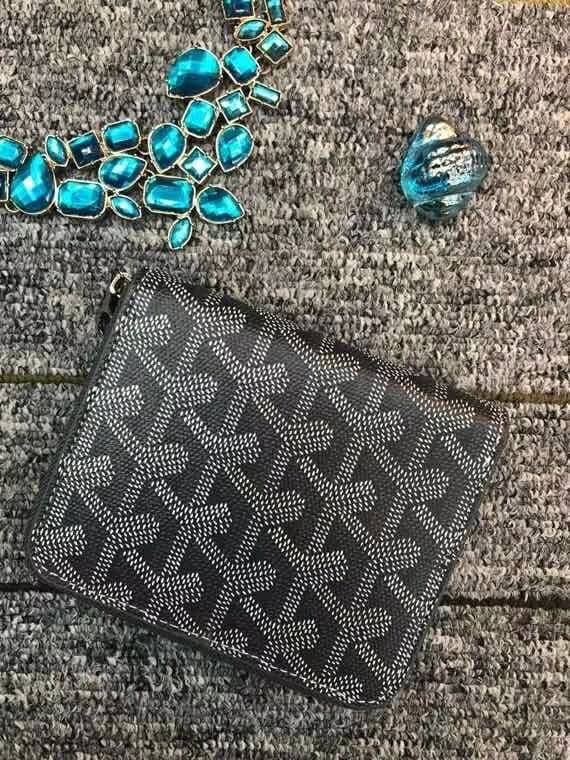 ORI หนังแท้ | GOYARD Compact Zip Matignon Pm Wallet