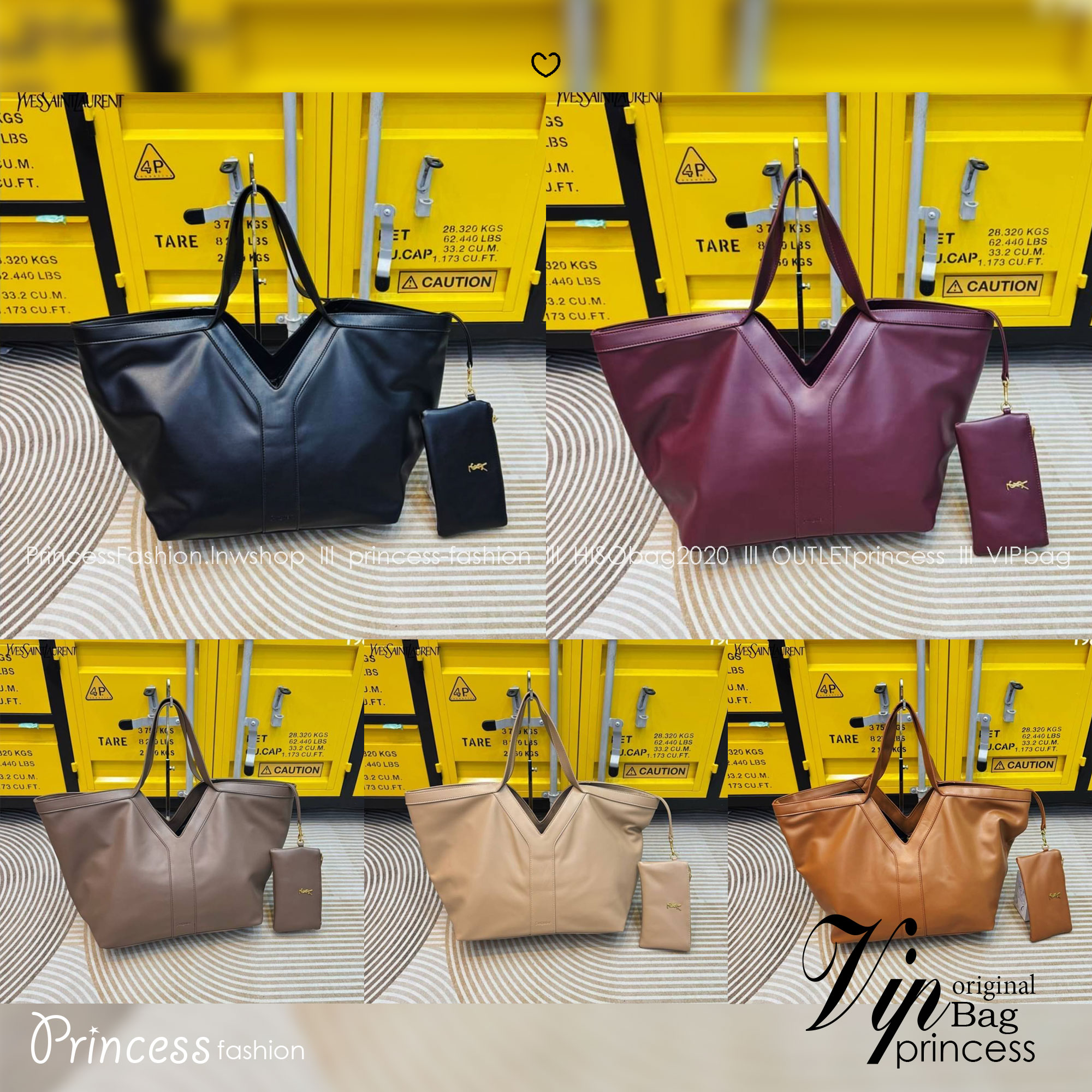 YSL Y TOTE IN LEATHER BAG กระเป๋าสะพายทรงโท้ทใบใหญ่ รุ่นใหม่ล่าสุด งานหนังสวยเต็มใบ ดีไซส์เรียบหรูดูแพงอย่างแท้จริง ภายในโล่งกว้างมาก จุของได้เยอะสุด เอาใจสายแบกแต่ยังคงความหรูไว้ในตัวอย่างแน่นอน