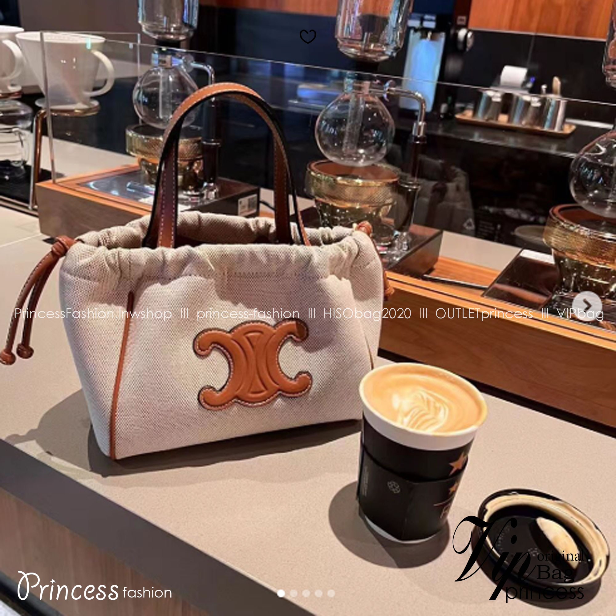 CELINE Small Cabas Drawstring Cuir Triomphe / CELINE TOTE BAG กระเป๋าทรงโท้ทน่ารักน่าใช้ ตัวกระเป๋าหนังนุ่มมาก ปากกระเป๋าเป็นหูรูดดึงปรับทรงได้สองแบบสองสไตล์