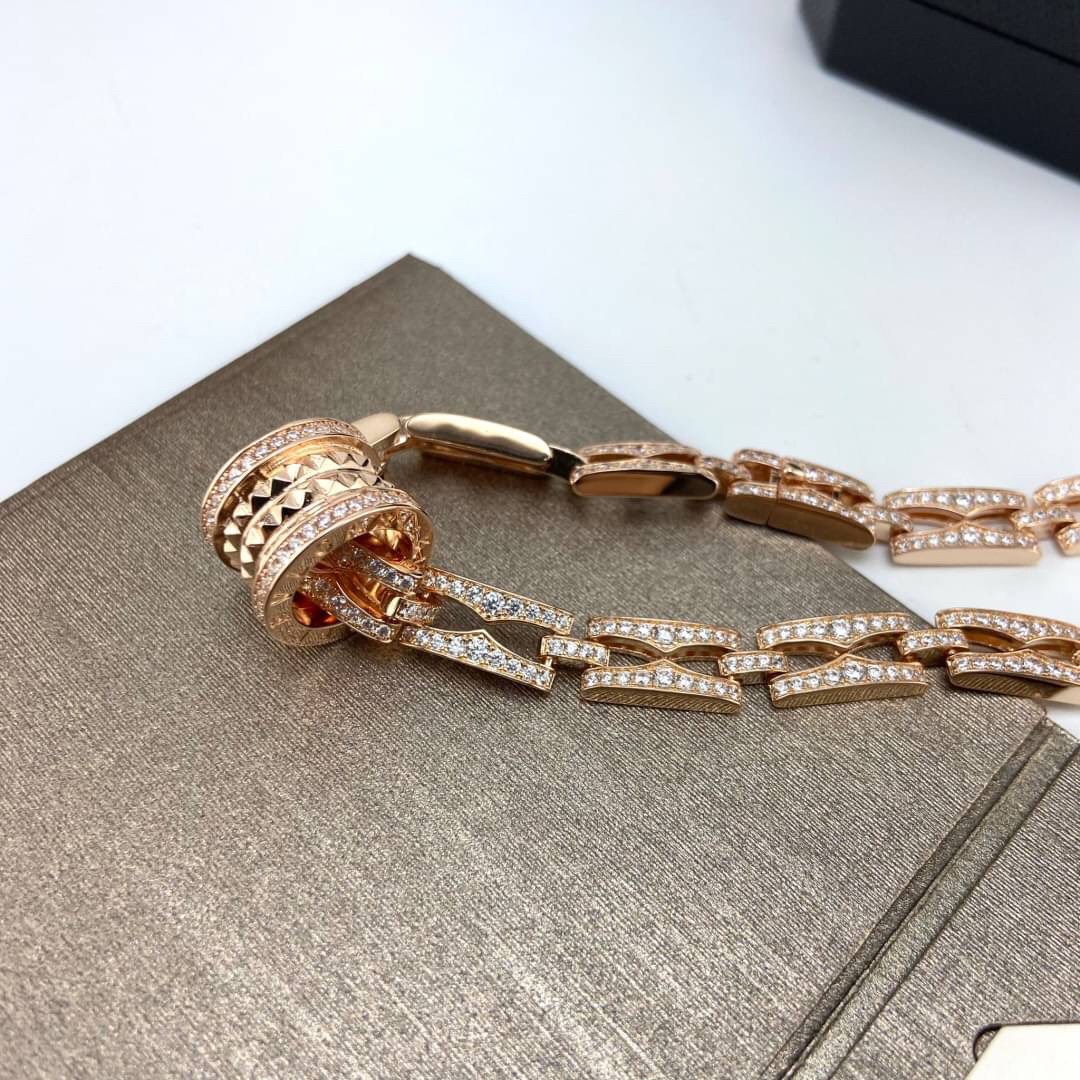 BVLGARI Necklace B.zero1 46cm สร้อยคอบุลการี ภาพสินค้าถ่ายจากงานขายจริง ใช้งานต่างประเทศได้