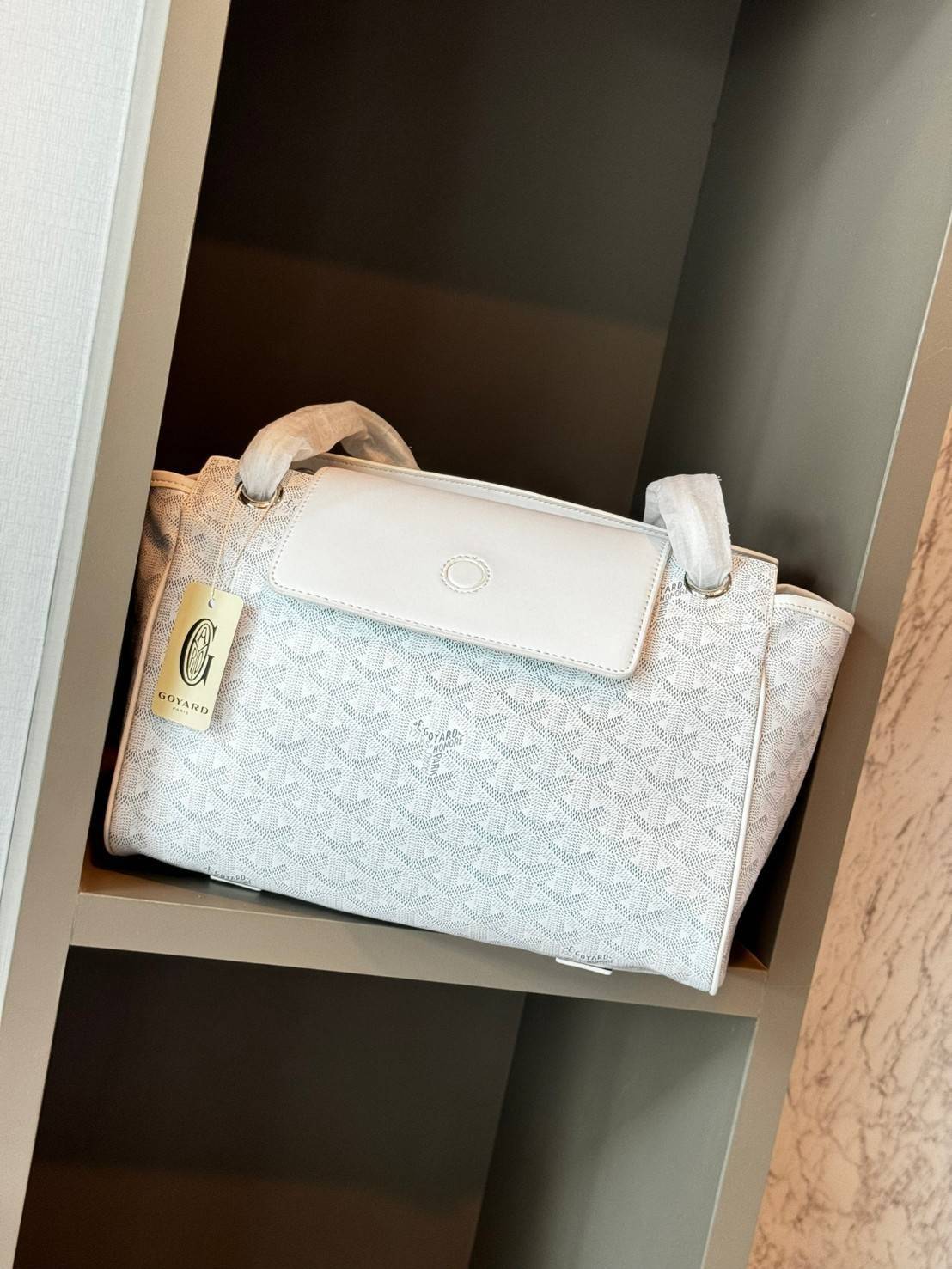 พร้อมส่ง 8 สี GOYARD Rouette Souple Bag 30cm กระเป๋าสะพายแบรนด์หรูสัญชาติฝรั่งเศส 🧡 เกรดออริจินอล 1:1 สลับแท้ ใช้งานต่างประเทศได้