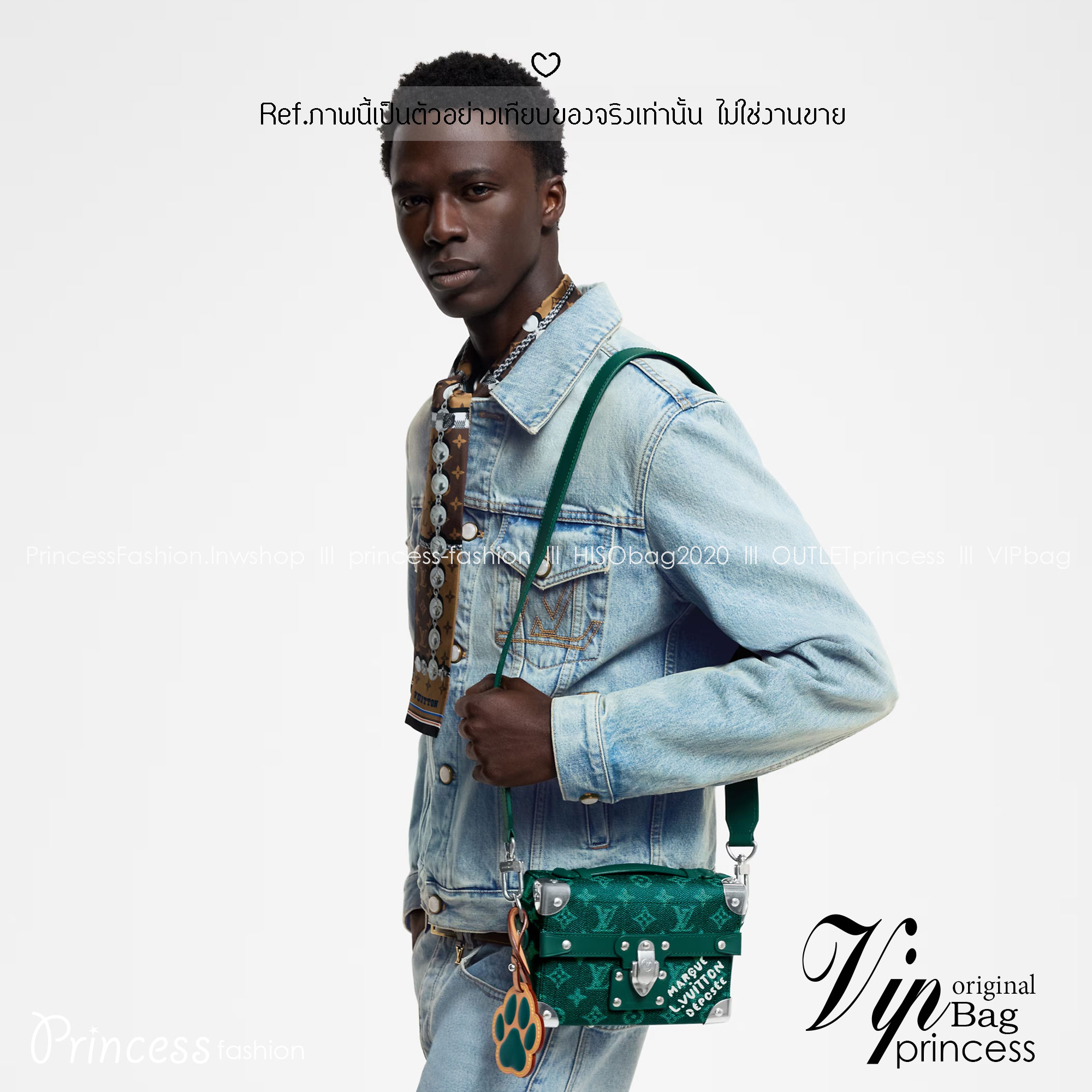 LV Soul Trunk Monogram Heritage Canvas Bag กระเป๋าสะพายทรงกล่องสีเขียวสดใส รุ่นใหม่สุดไอคอนิก มาพร้อมชาร์มห้อยรูปอุ้งเท้าน้องหมาน่ารักโดดเด่นน่ารักมากๆ สะพายข้างชิคๆ พร้อมตอบรับได้ทุกลุค ทุกสไตล์ไปเลยจ้า